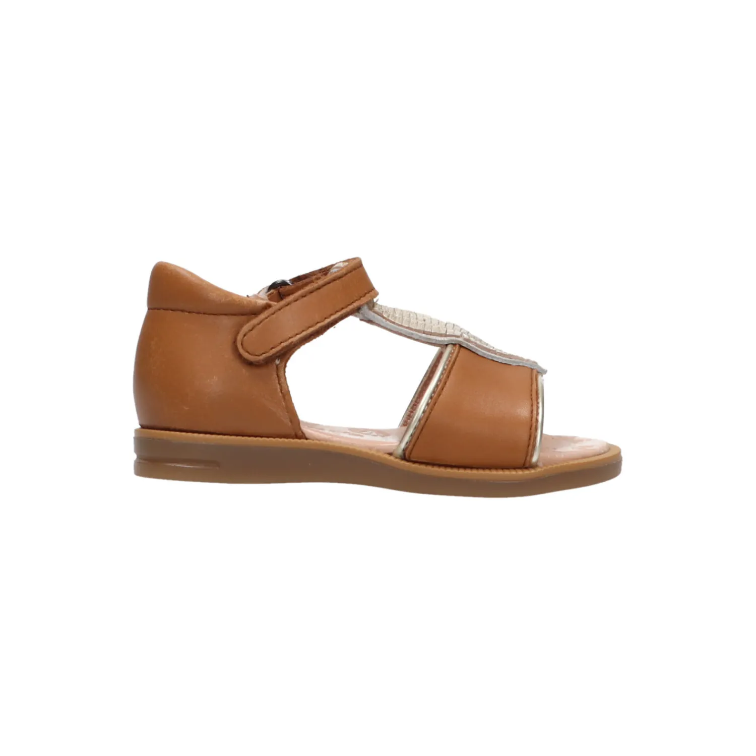 Sandalen^Acebos Sandaal Cognac