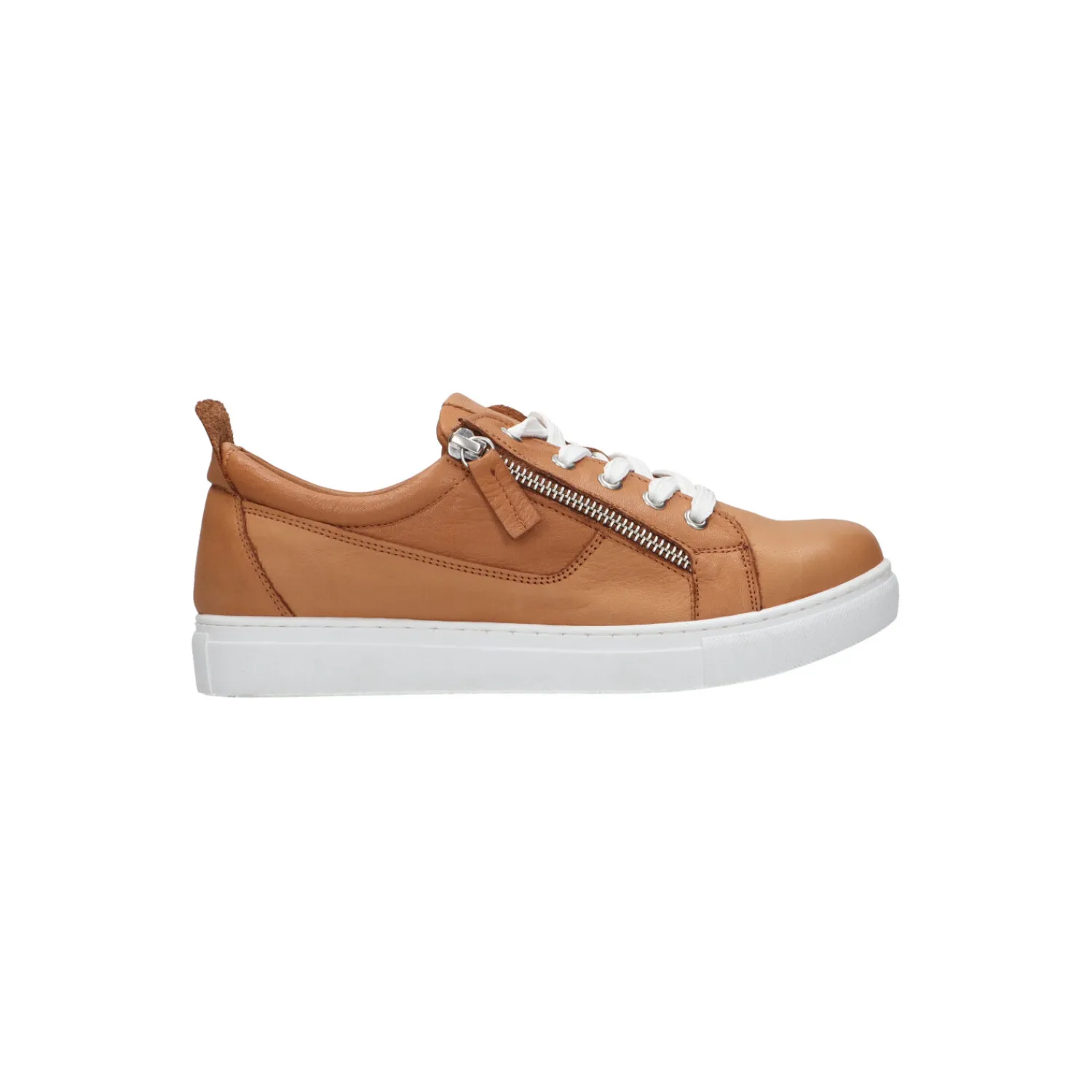 Lage Sneakers^Andrea Conti Lage sneaker Cognac