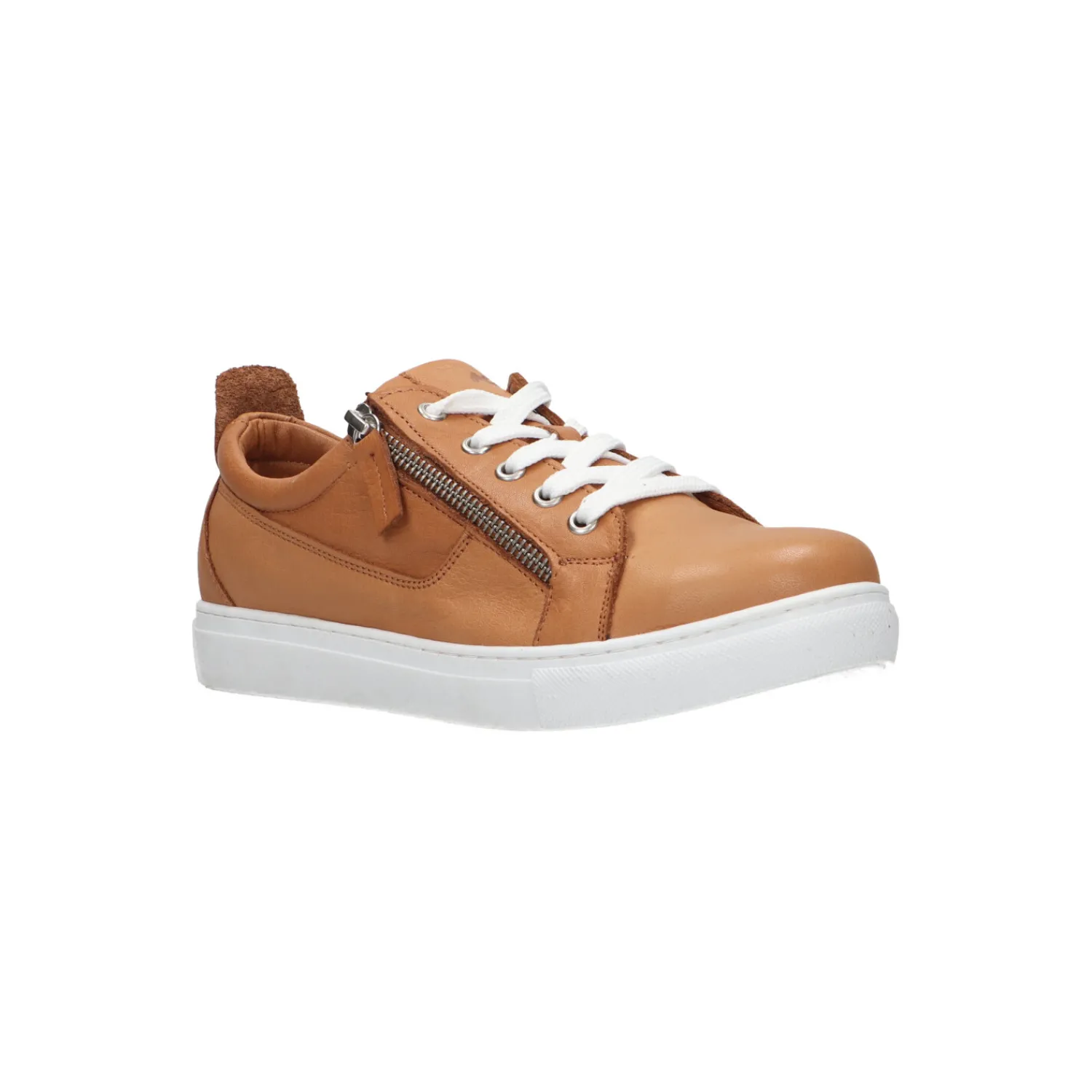 Lage Sneakers^Andrea Conti Lage sneaker Cognac