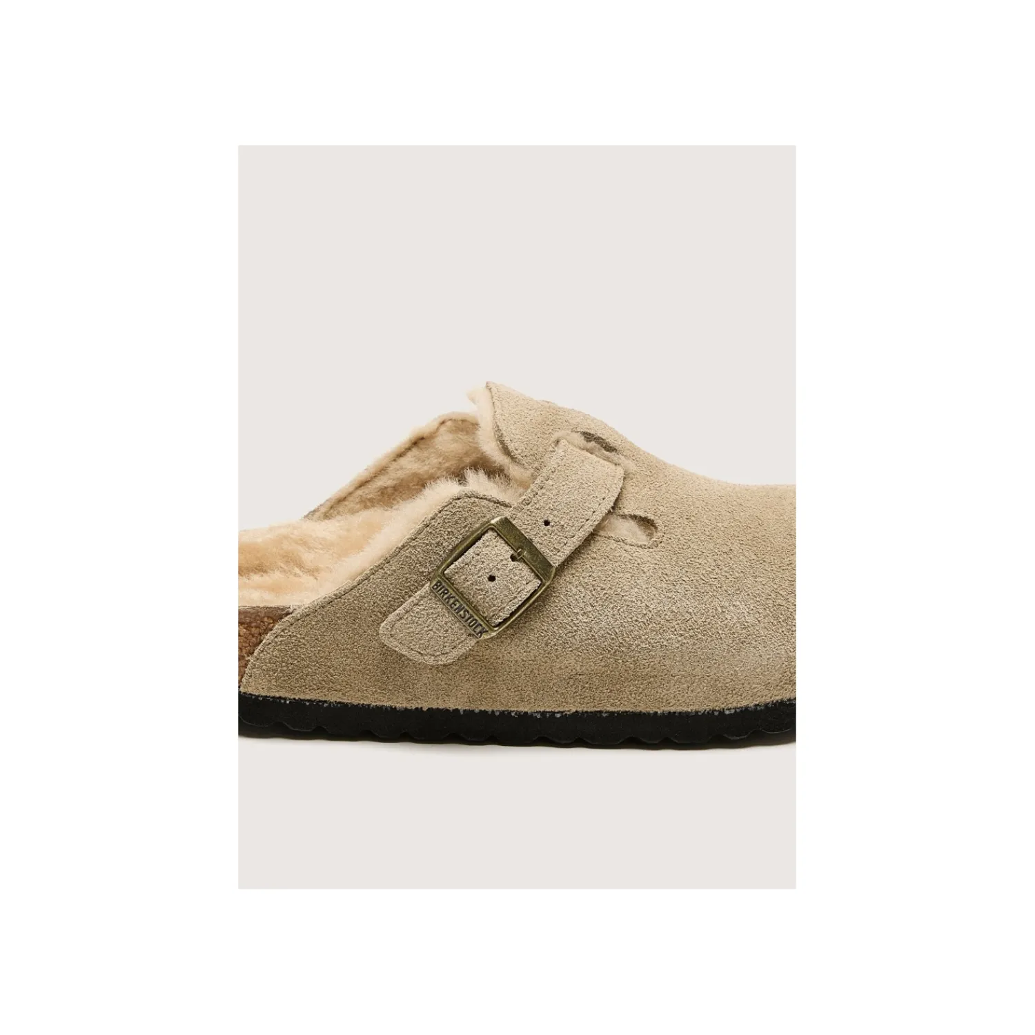 Klompen^Birkenstock Klomp Taupe