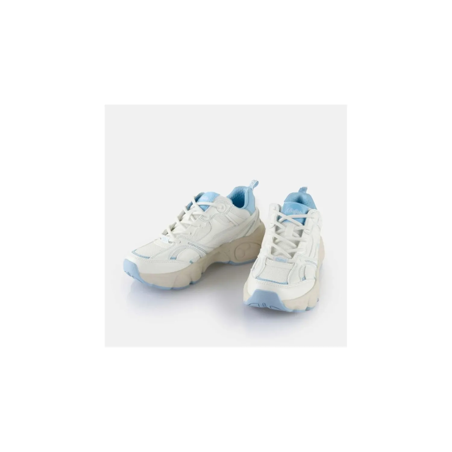 Lage Sneakers^Buffalo Lage sneaker Wit