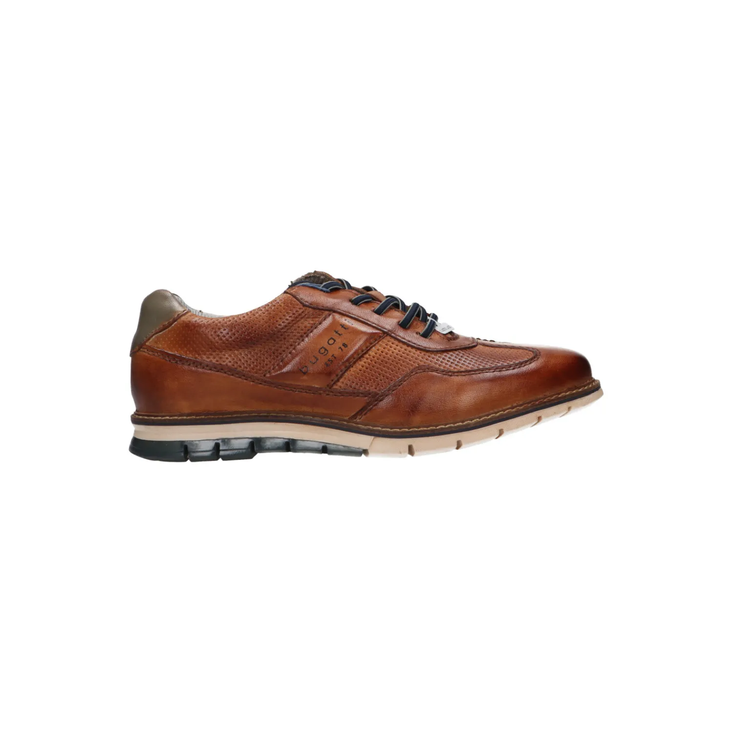 Lage Sneakers^Marc O'polo Bugatti Lage sneaker Cognac