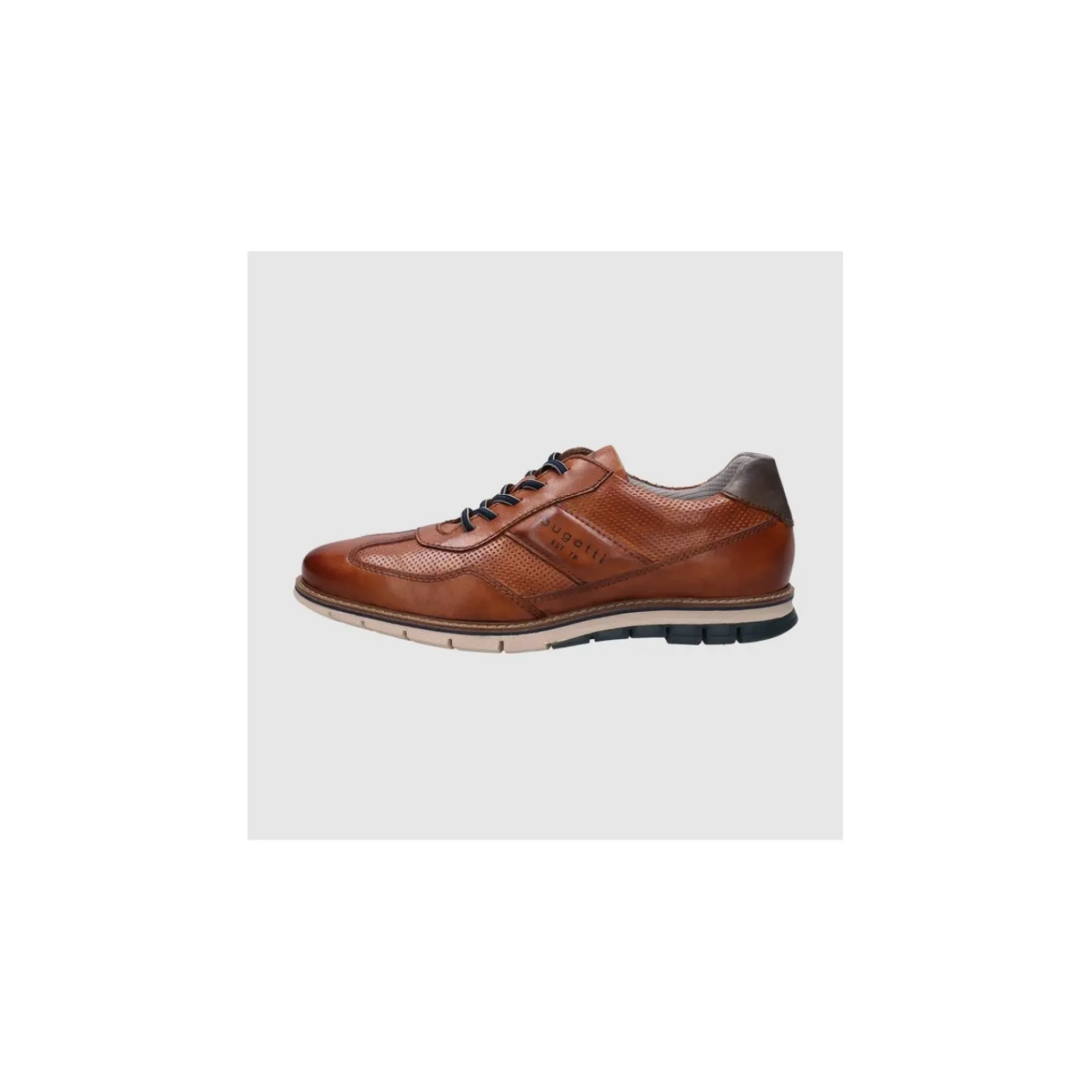 Lage Sneakers^Marc O'polo Bugatti Lage sneaker Cognac