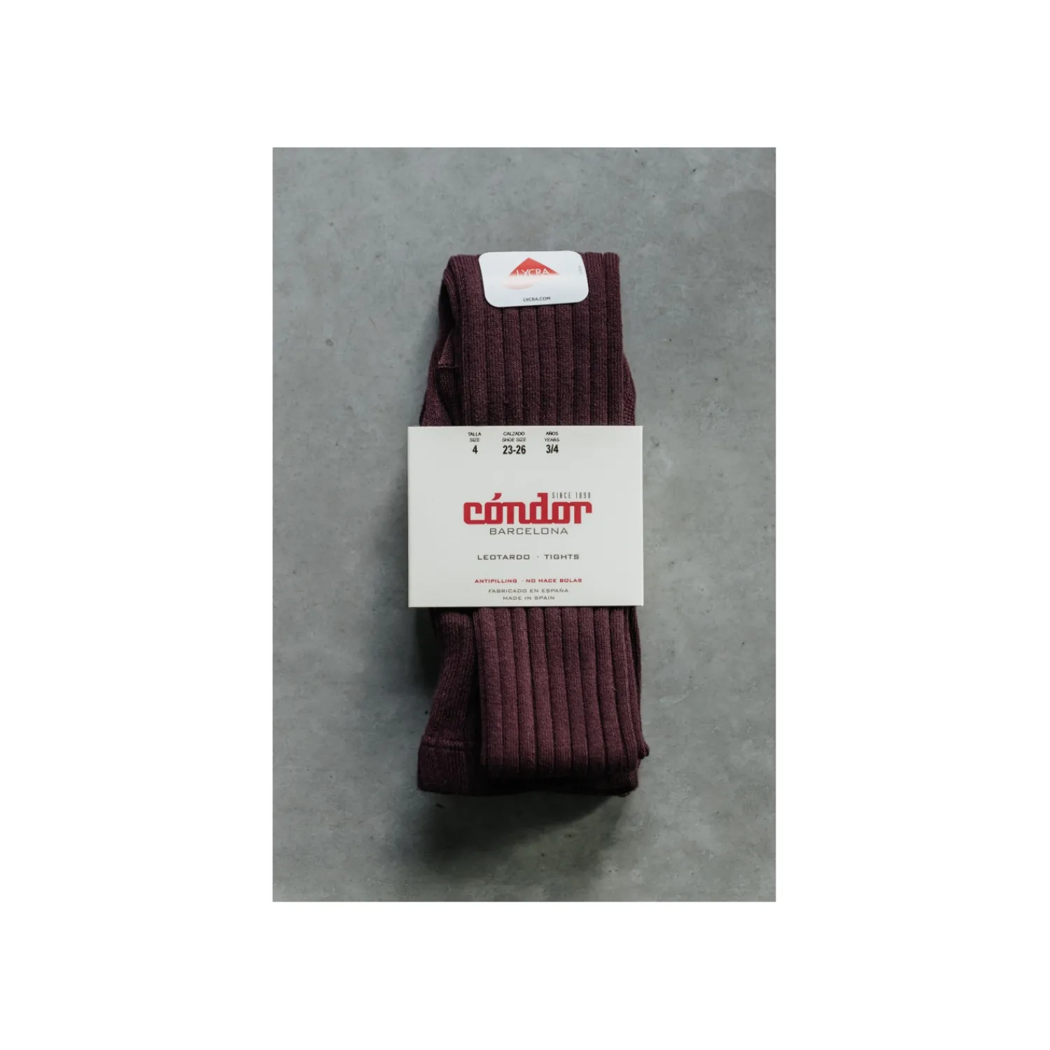 Collants | Collants^Condor Collant Bordeaux