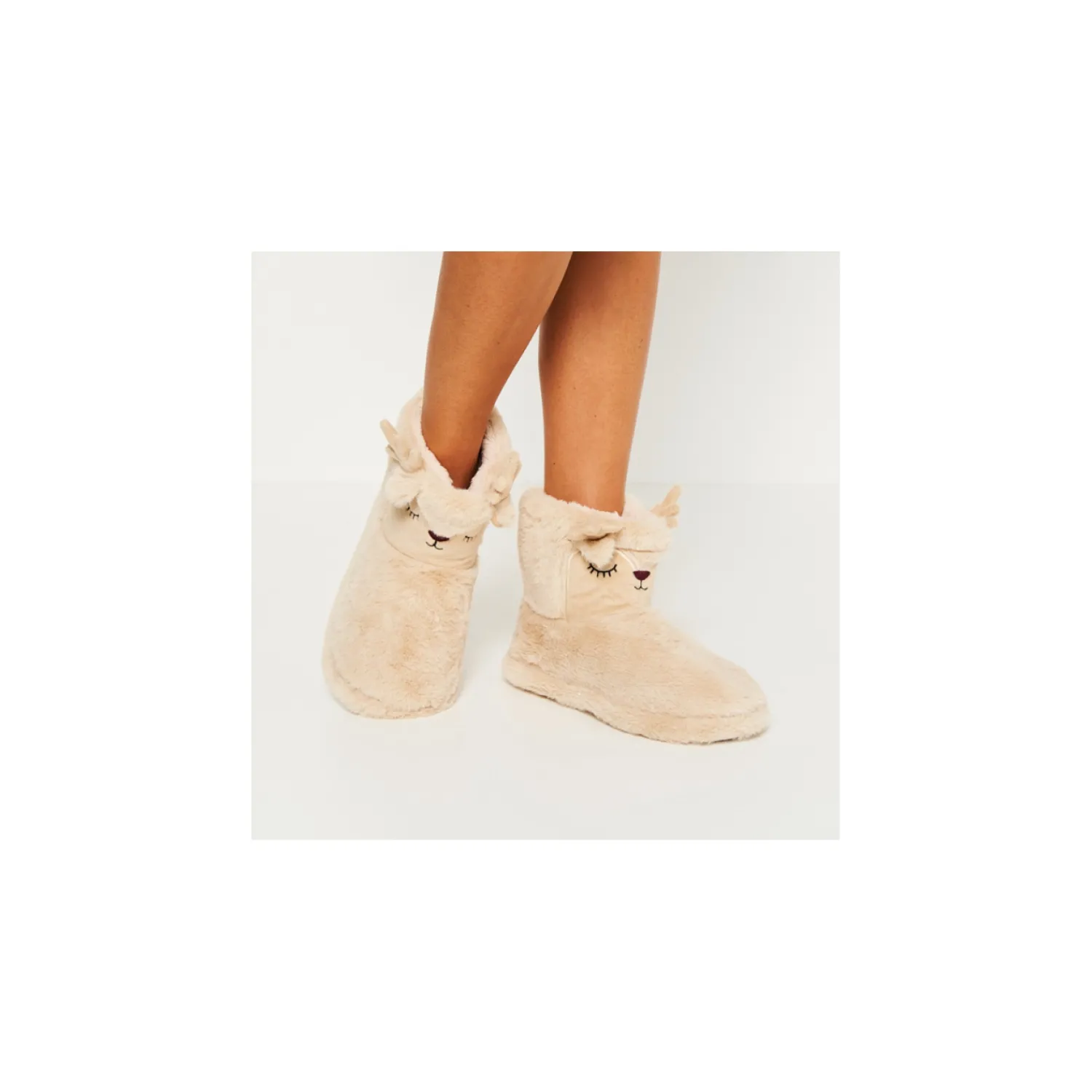 Pantoffels^Cosyshoe Pantoffel Bruin