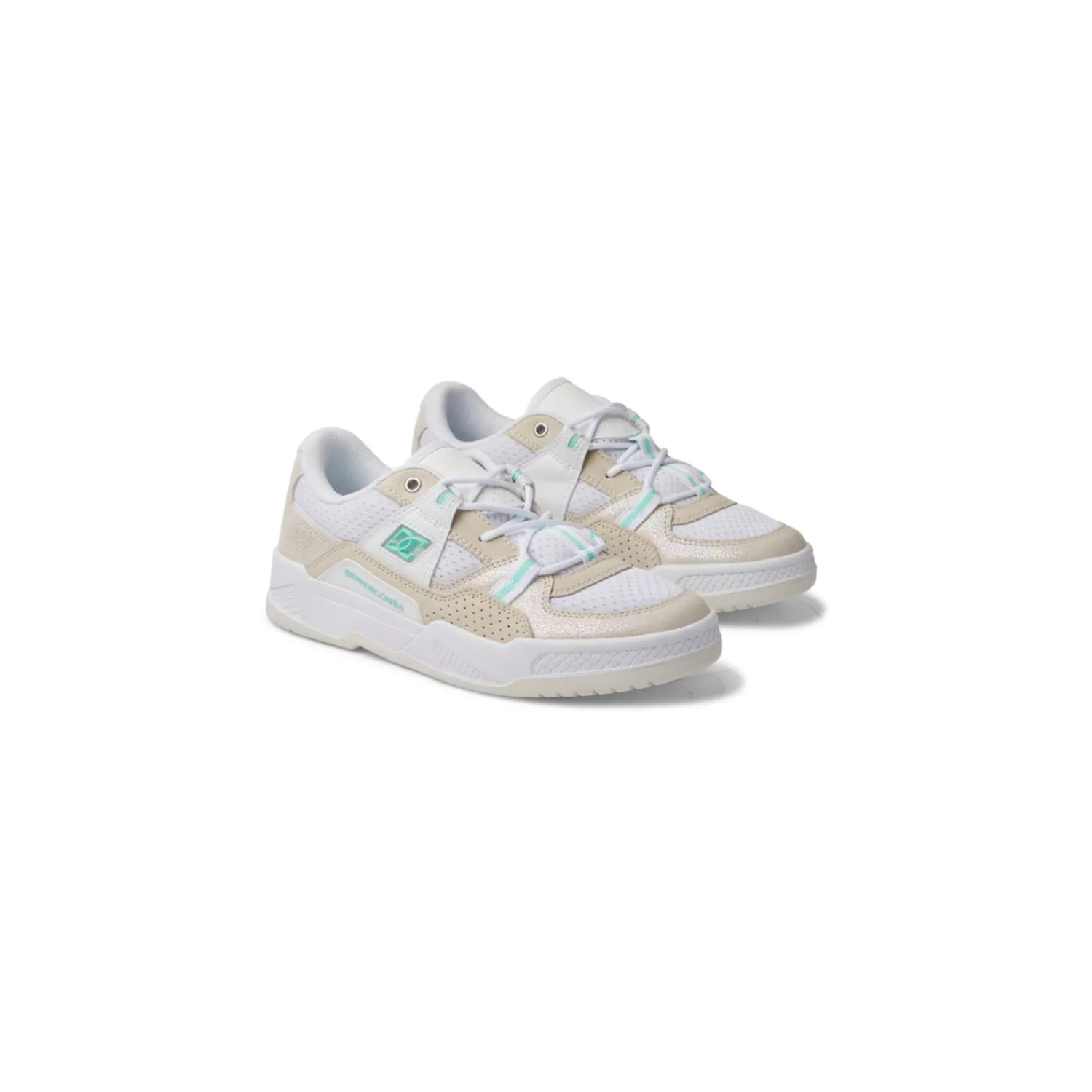 Lage Sneakers^Dc Lage sneaker Wit