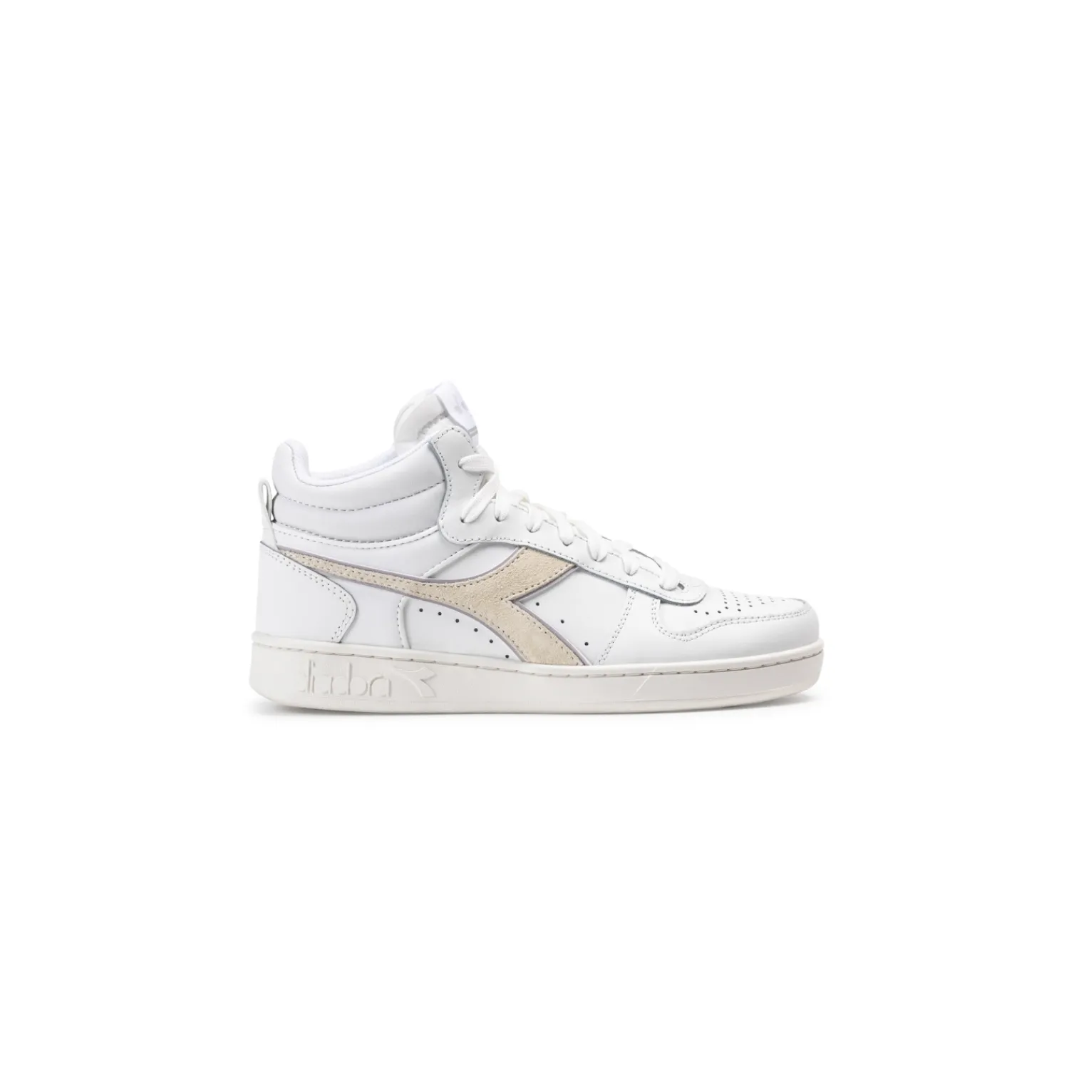 Hoge Sneakers^Diadora Hoge sneaker Wit