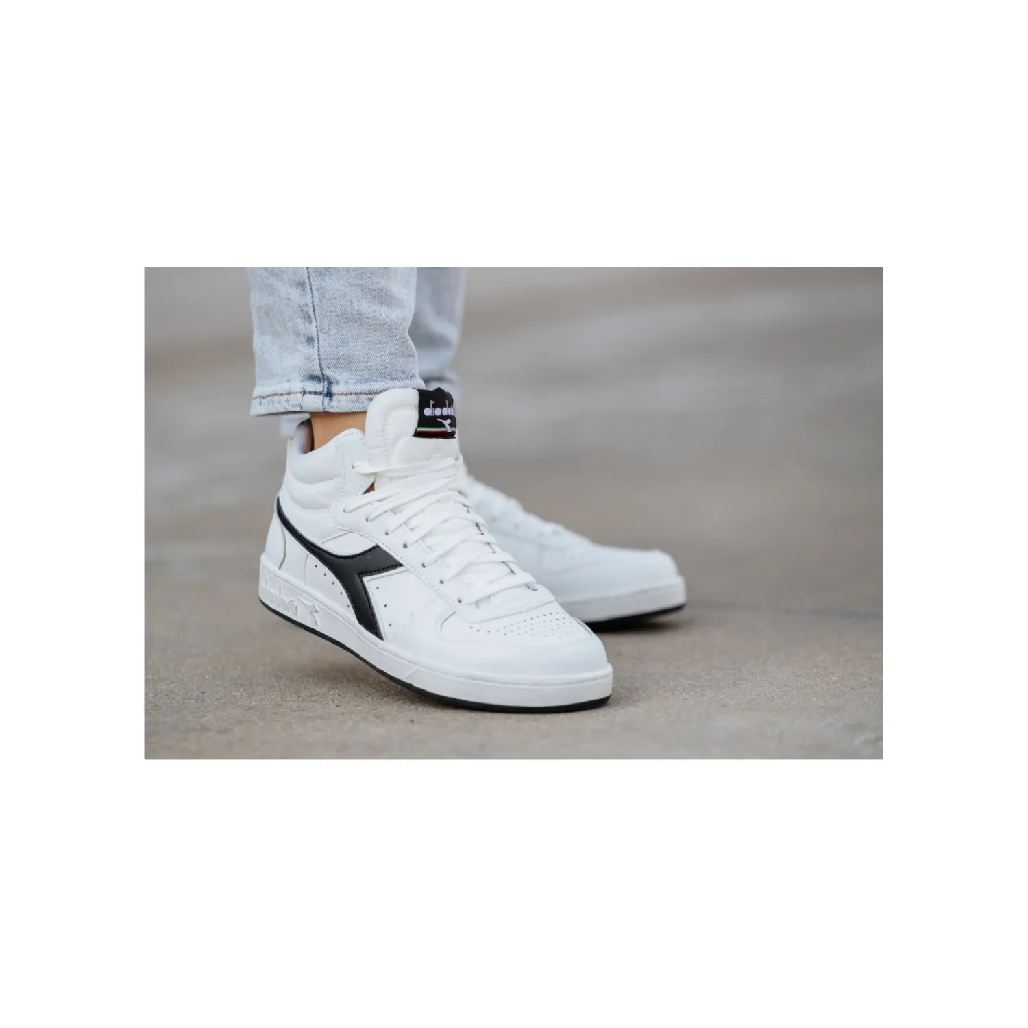 Hoge Sneakers | Hoge Sneakers^Diadora Hoge sneaker Wit