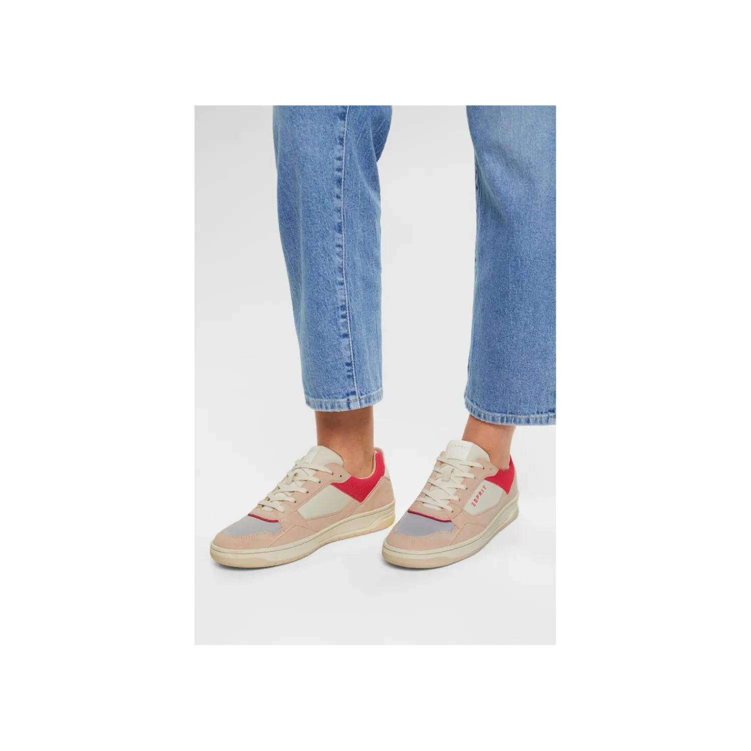 Lage Sneakers^Esprit Lage sneaker Roze