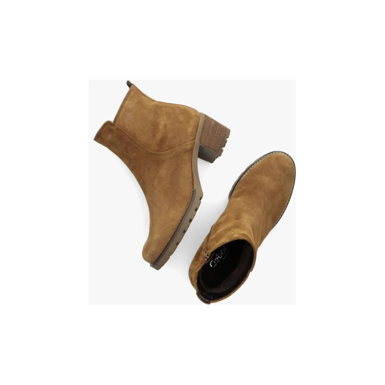 Comfortschoenen | Boots / Enkellaarzen^Ara Gabor Boots / enkellaars Cognac