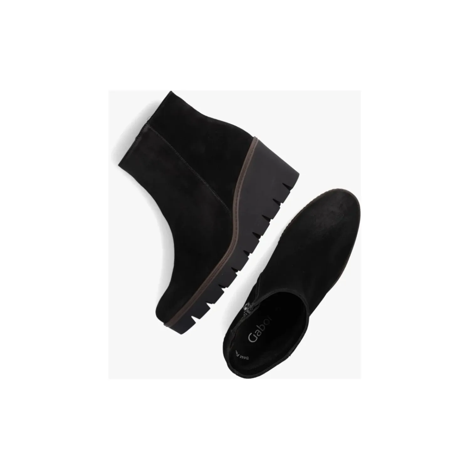 Boots / Enkellaarzen | Comfortschoenen^Selected By La.ra Gabor Boots / enkellaars Zwart