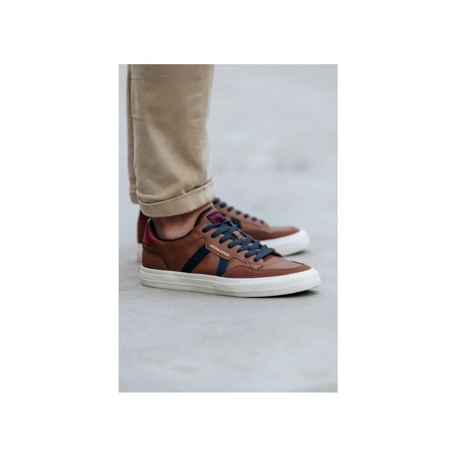 Lage Sneakers^Levi's Jack&jones Lage sneaker Cognac