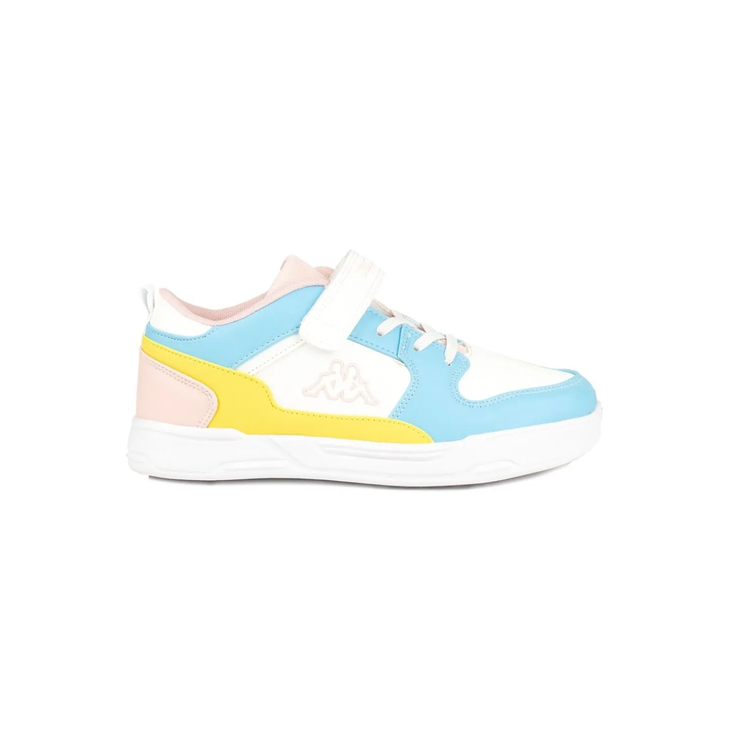 Lage Sneakers^Posh By Poelman Kappa Lage sneaker Wit