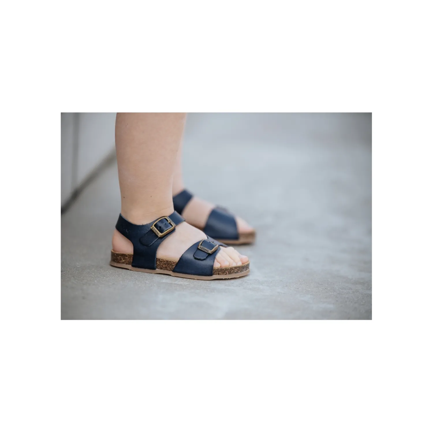 Sandalen^Birkenstock Kipling Sandaal Blauw