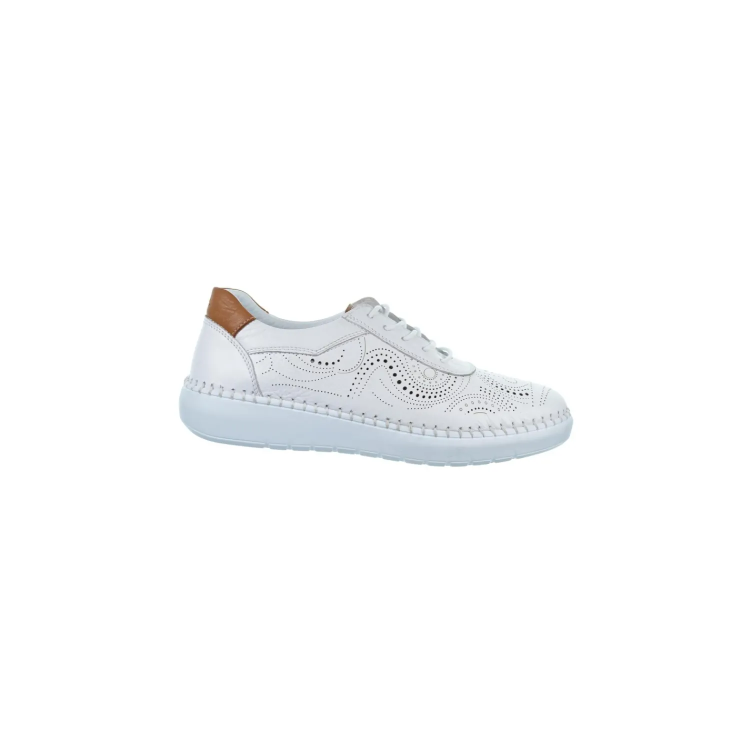 Lage Sneakers^Leios By Treintas Lage sneaker Wit