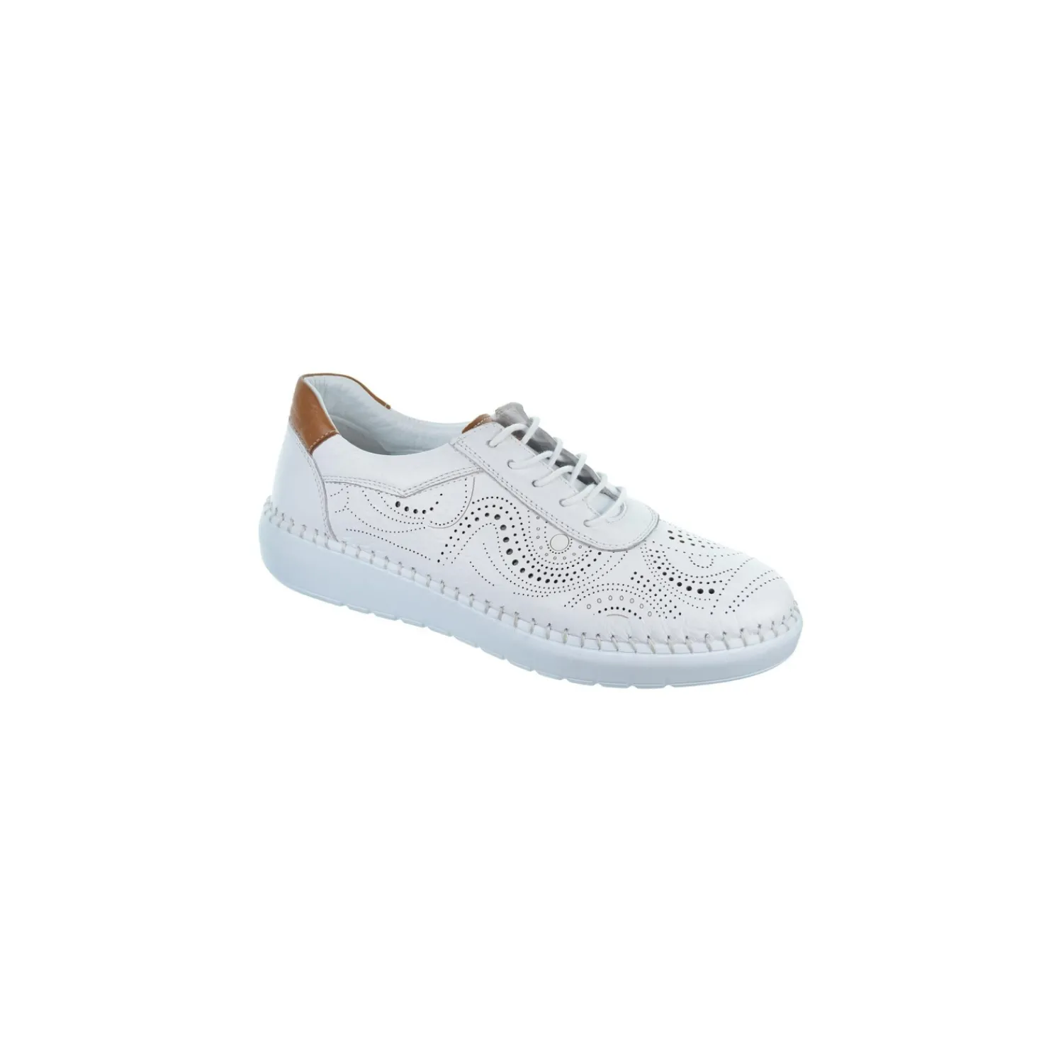 Lage Sneakers^Leios By Treintas Lage sneaker Wit