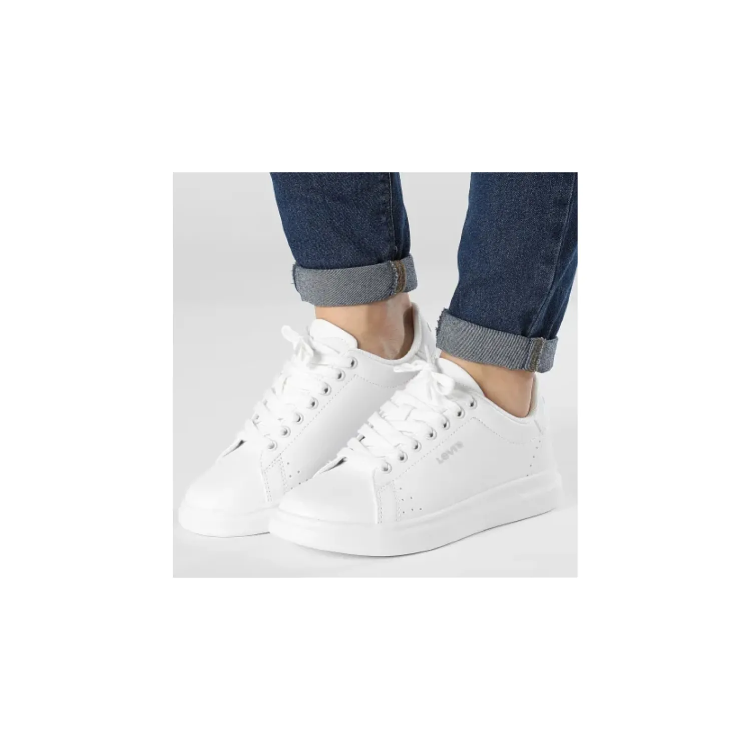 Lage Sneakers^Levi's Levi's Lage sneaker Wit