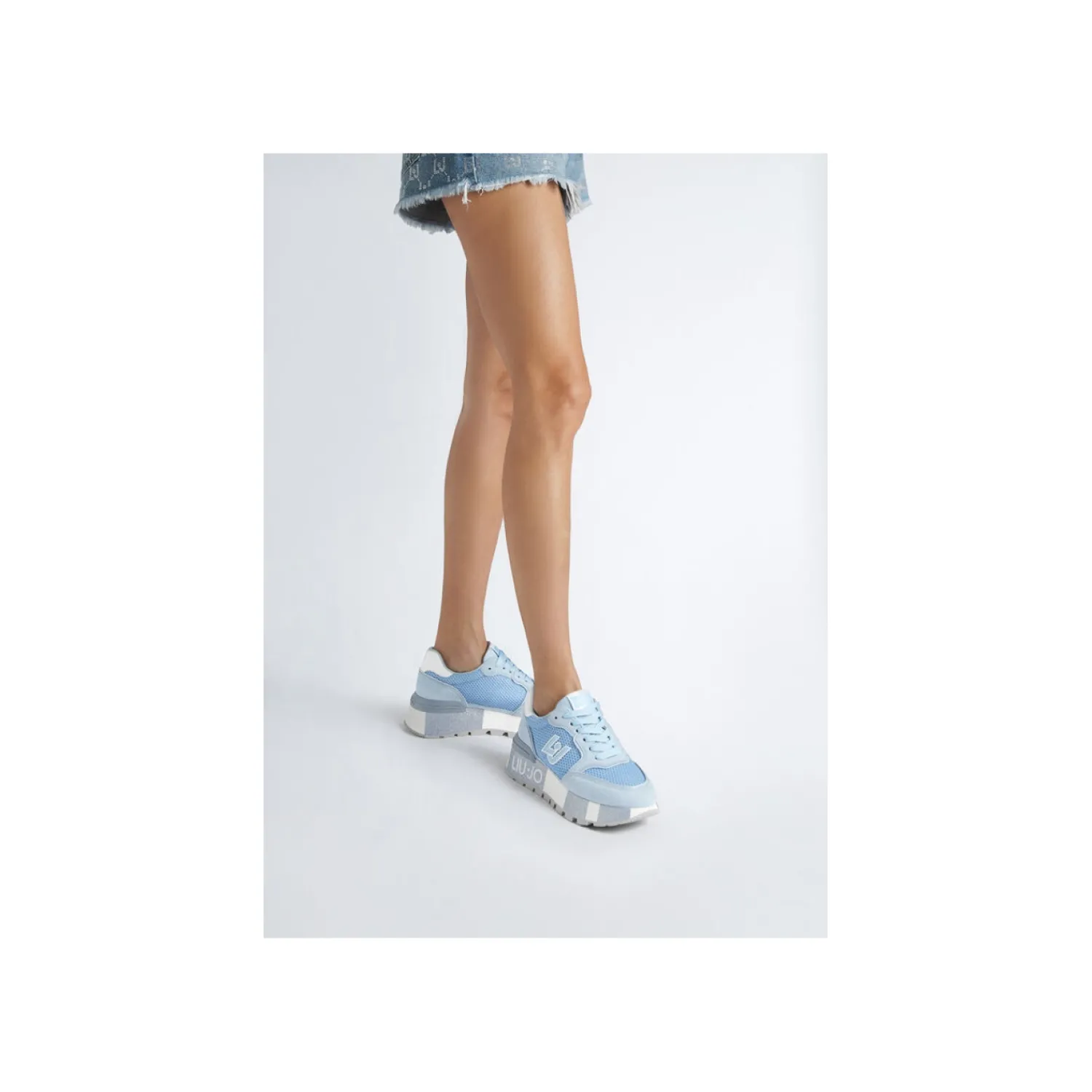 Lage Sneakers^Liu Jo Lage sneaker Blauw