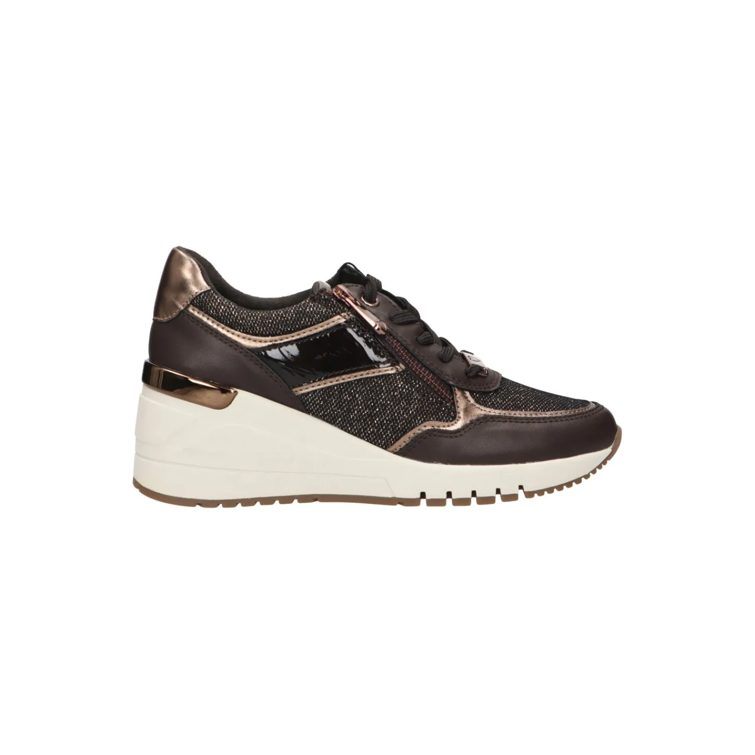 Lage Sneakers^Marco Tozzi Lage sneaker Bruin