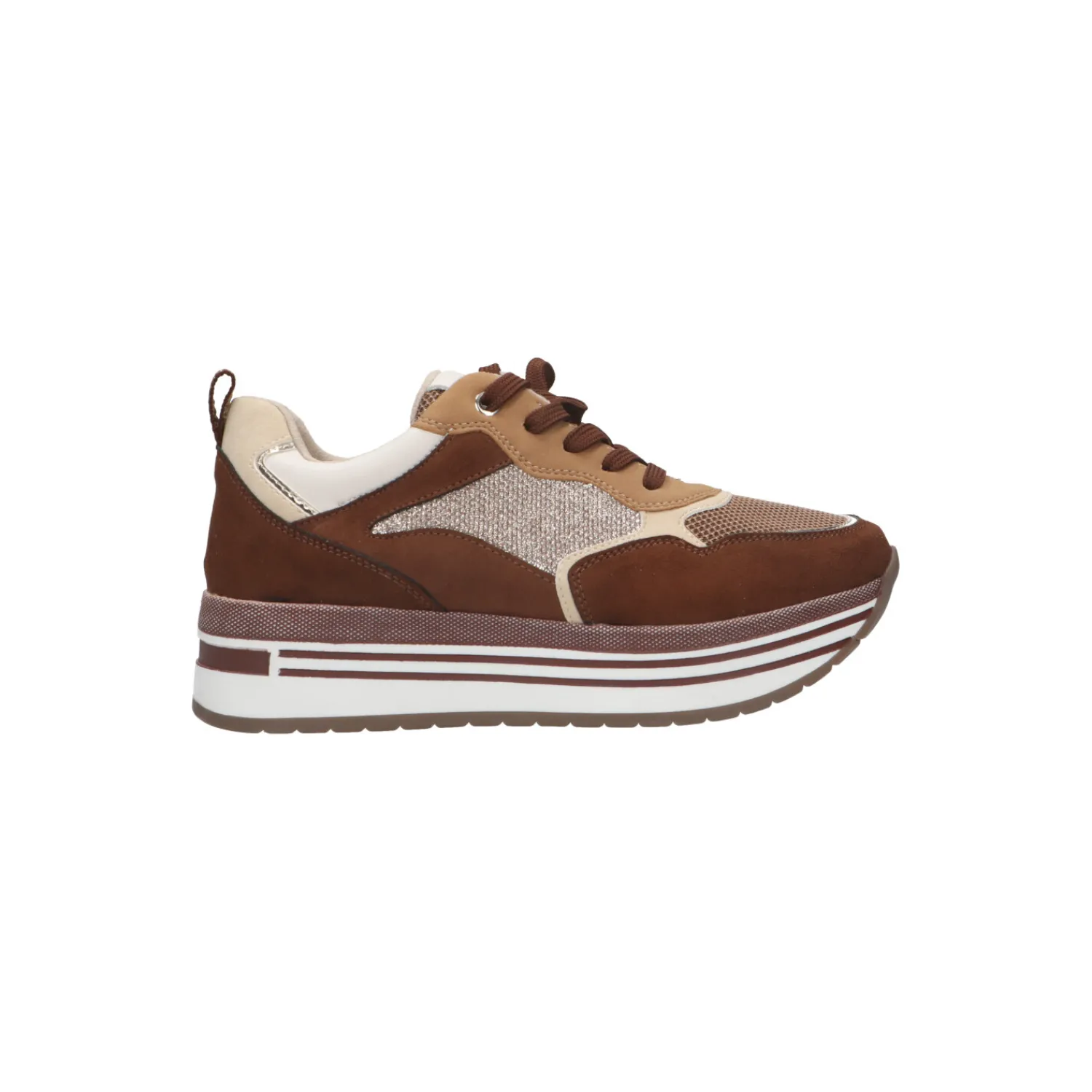 Lage Sneakers^Marco Tozzi Lage sneaker Cognac