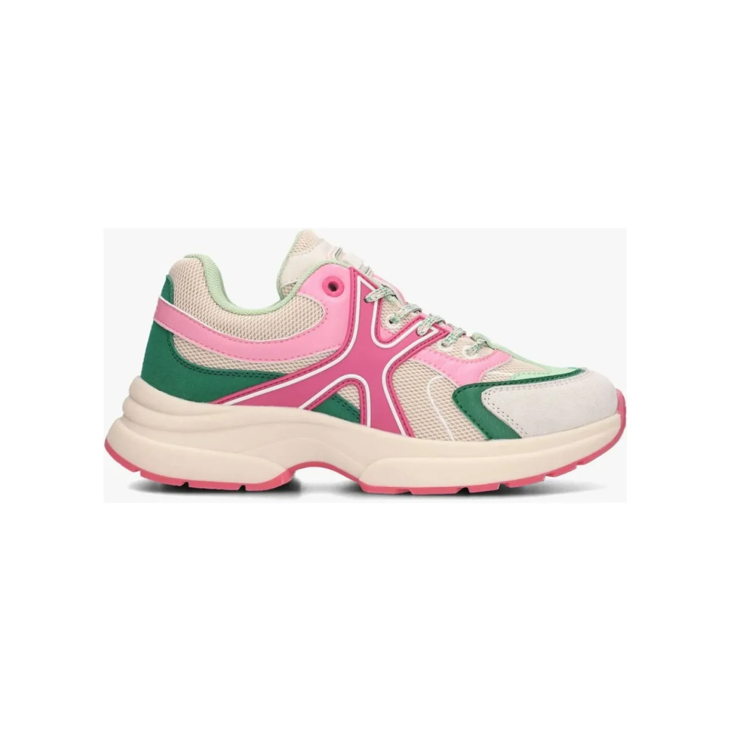 Lage Sneakers^Mexx Lage sneaker Roze