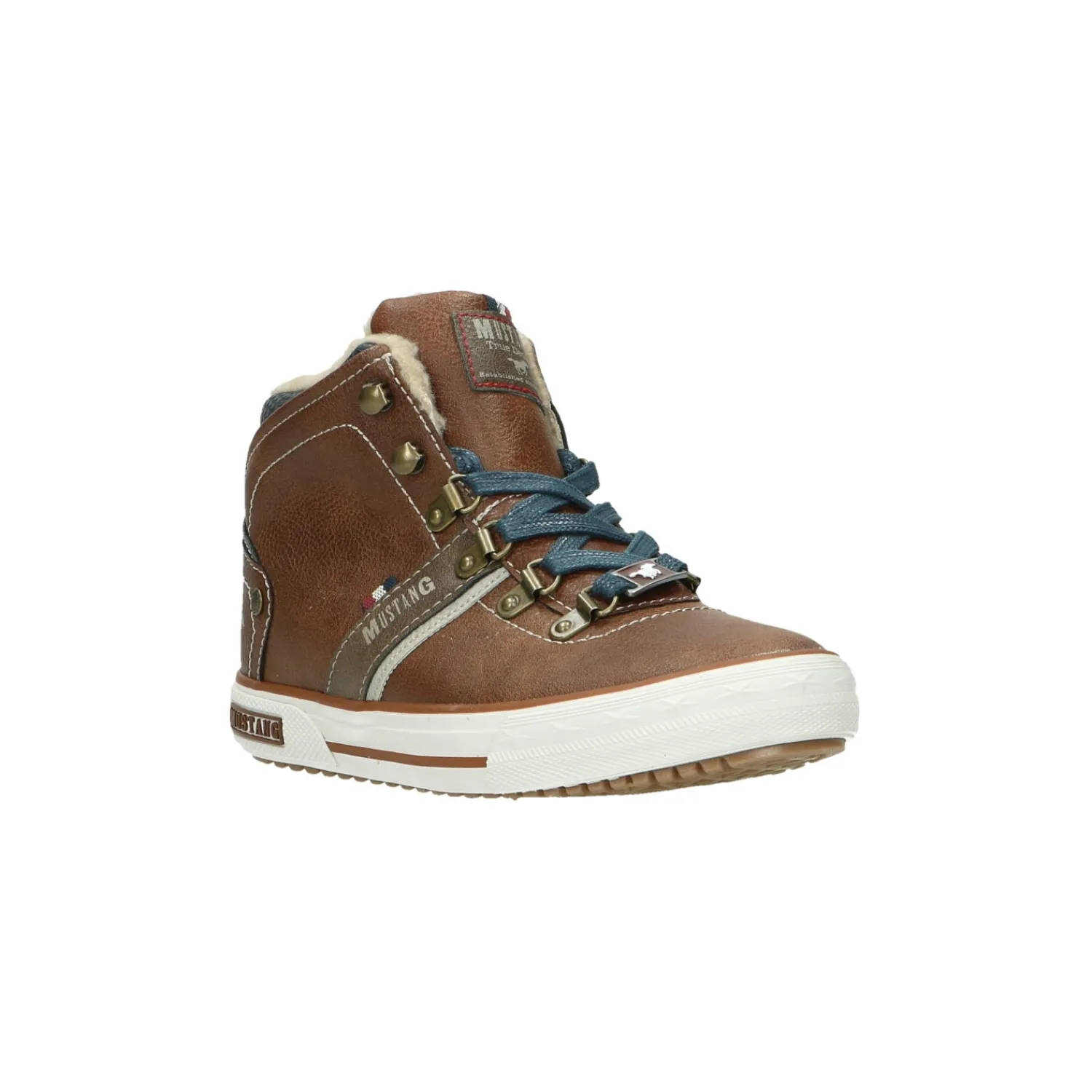 Bottines^Timberland Mustang Bottine Cognac