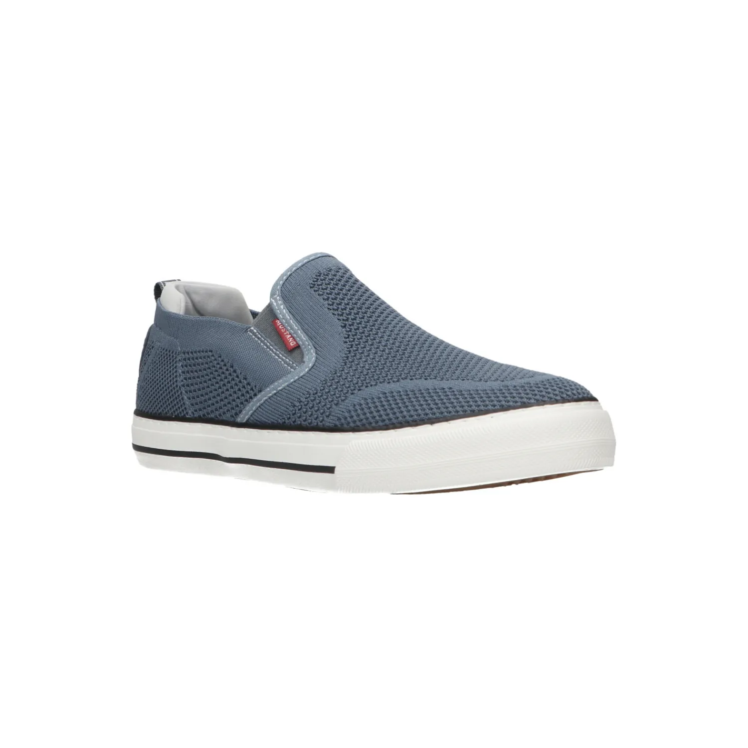 Loafers^Poelman Mustang Loafer Blauw