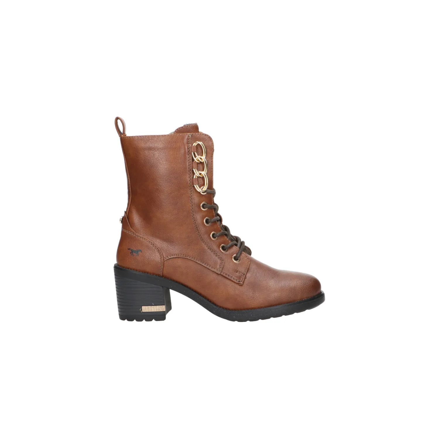 Veterbottines^Marco Tozzi Mustang Veterbottine Cognac