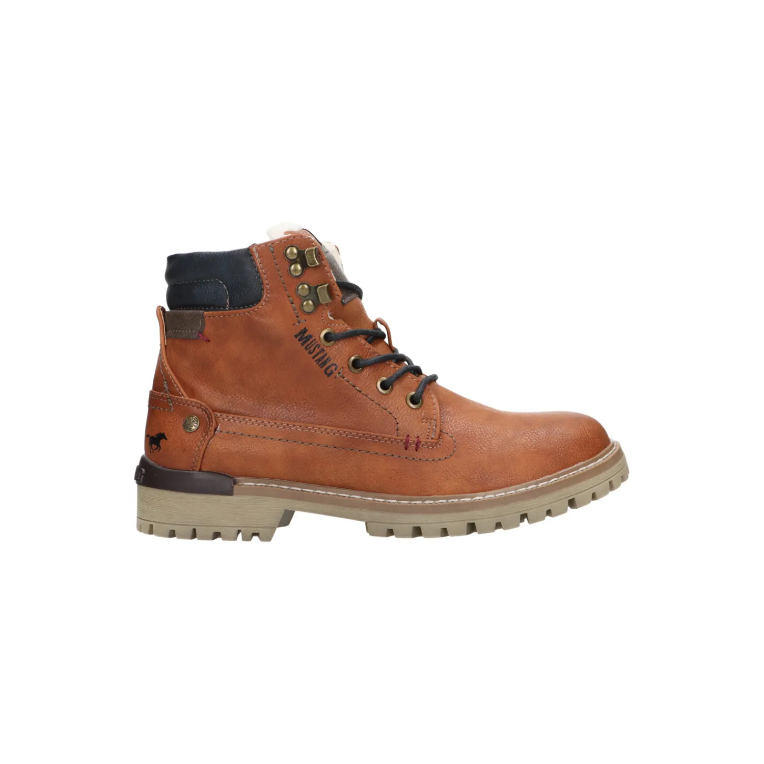 Veterbottines^Timberland Mustang Veterbottine Cognac