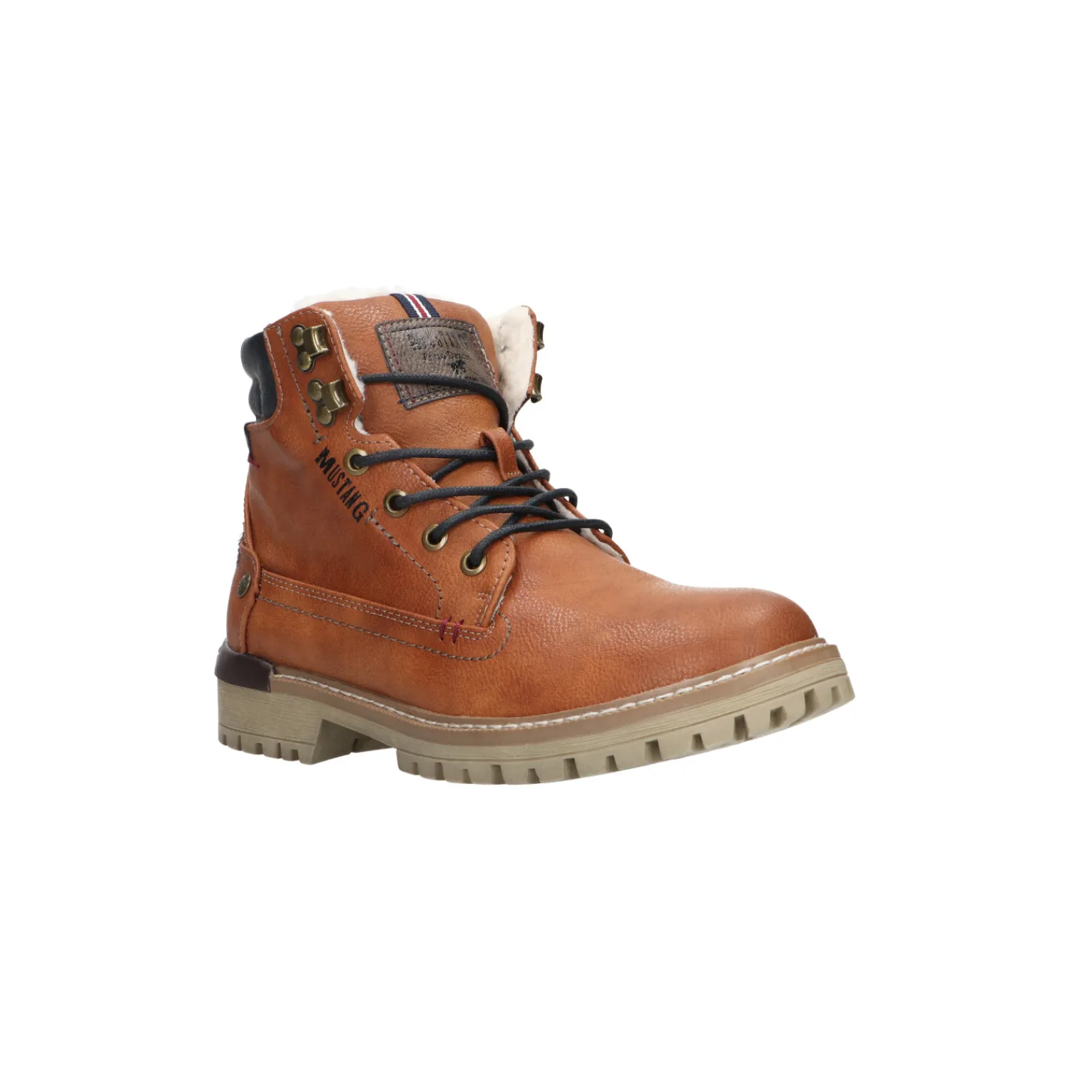 Veterbottines^Timberland Mustang Veterbottine Cognac