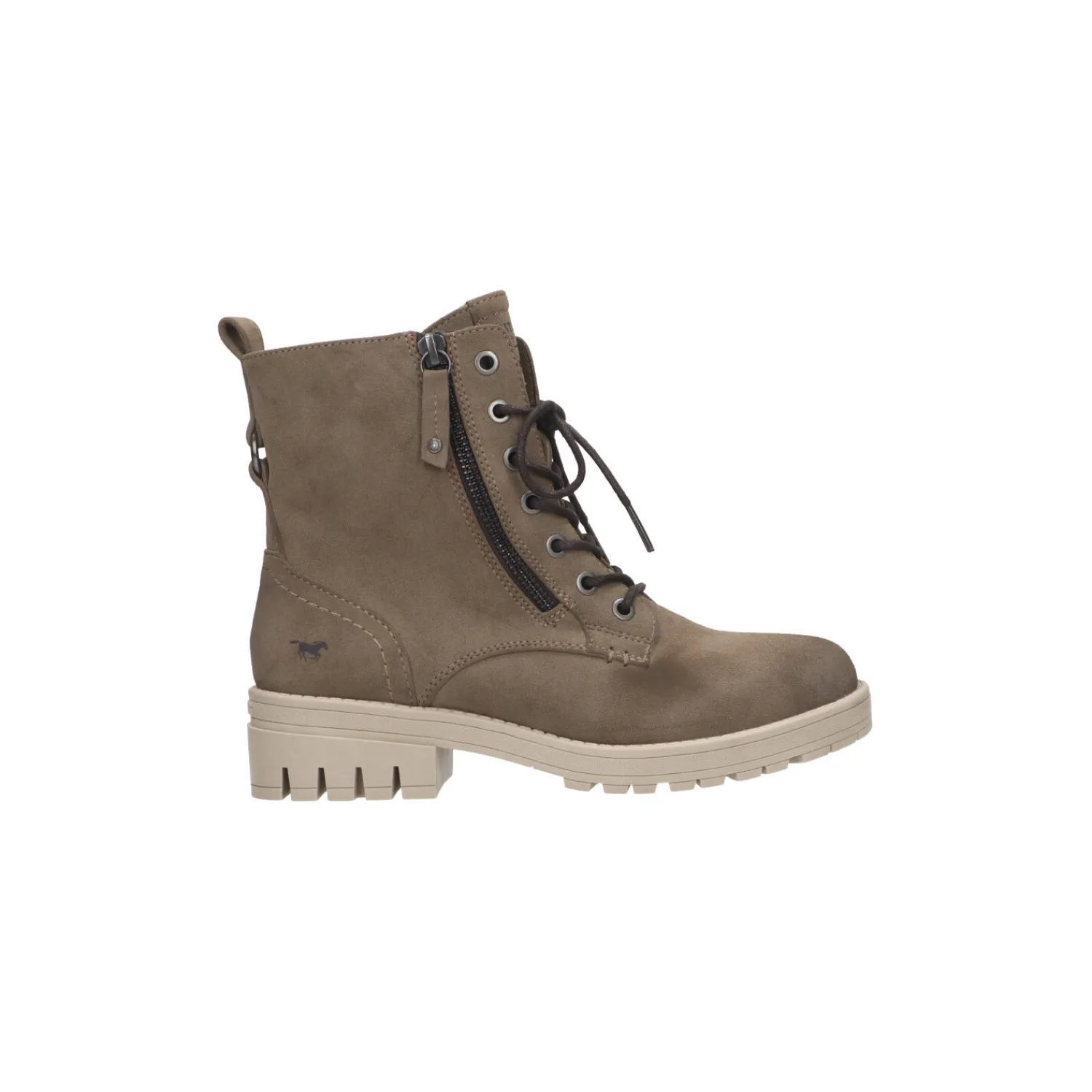 Veterbottines^Cks Mustang Veterbottine Taupe