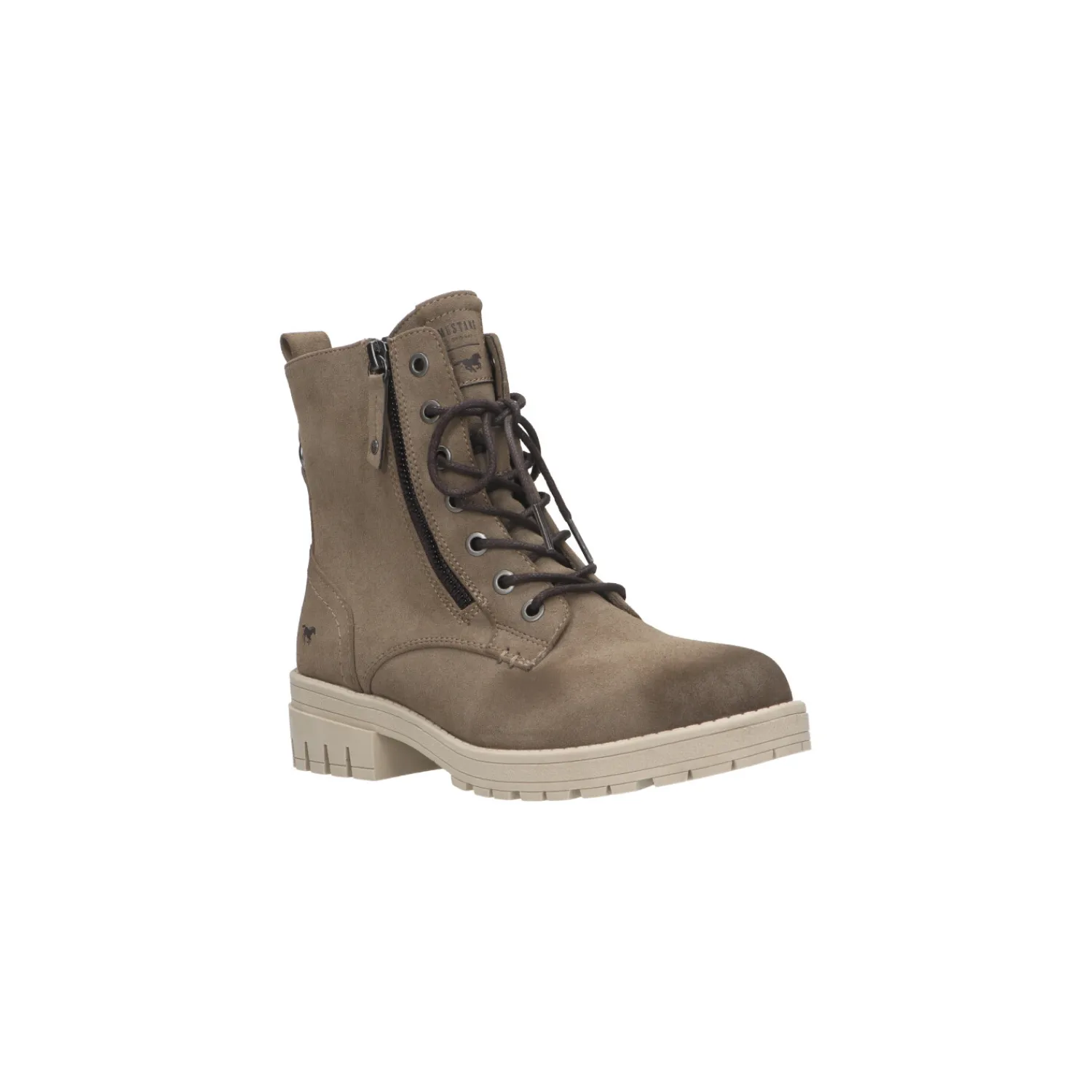 Veterbottines^Cks Mustang Veterbottine Taupe