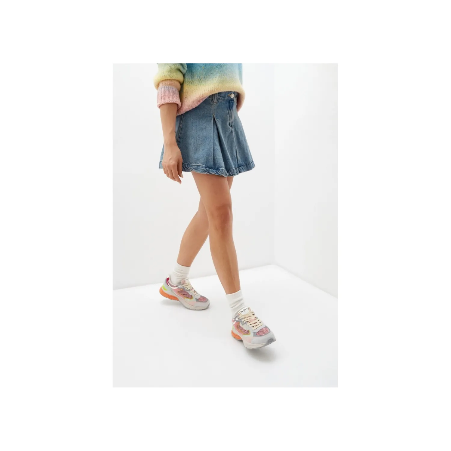 Lage Sneakers^Pepe Jeans London Lage sneaker Roze