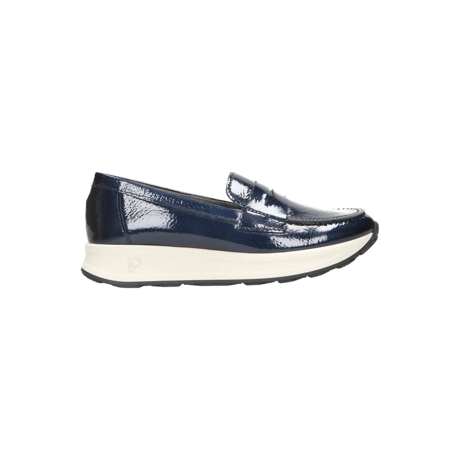 Mocassins^Pitillos Mocassin Blauw