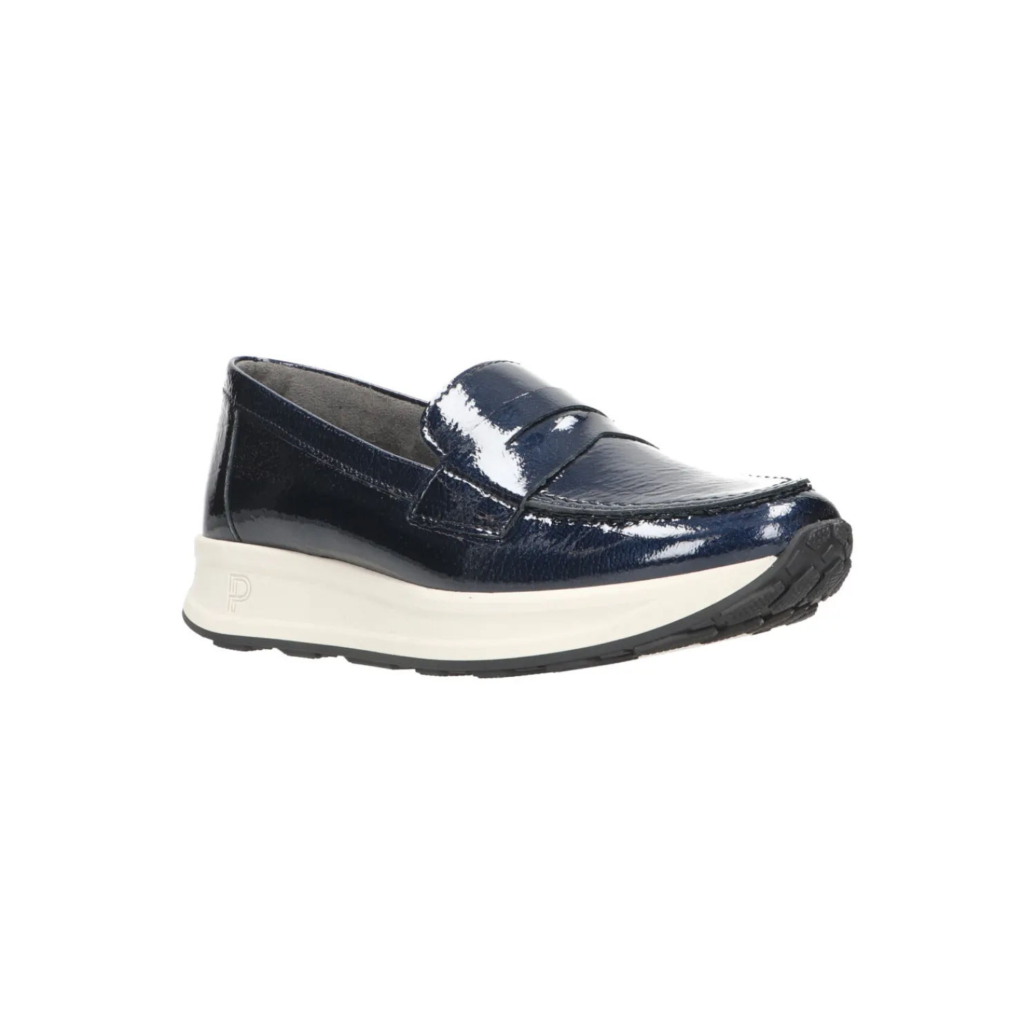 Mocassins^Pitillos Mocassin Blauw