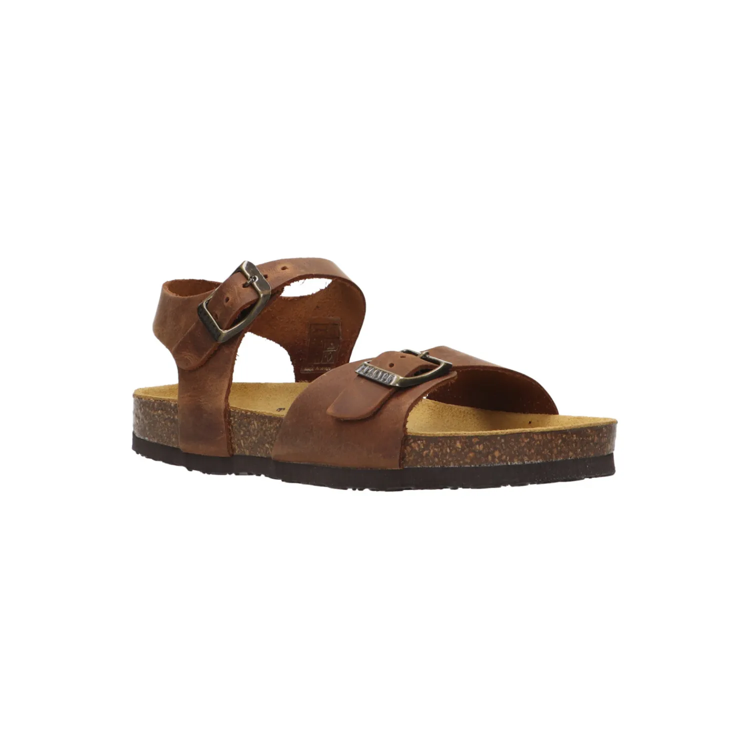 Sandalen^Plakton Sandaal Cognac