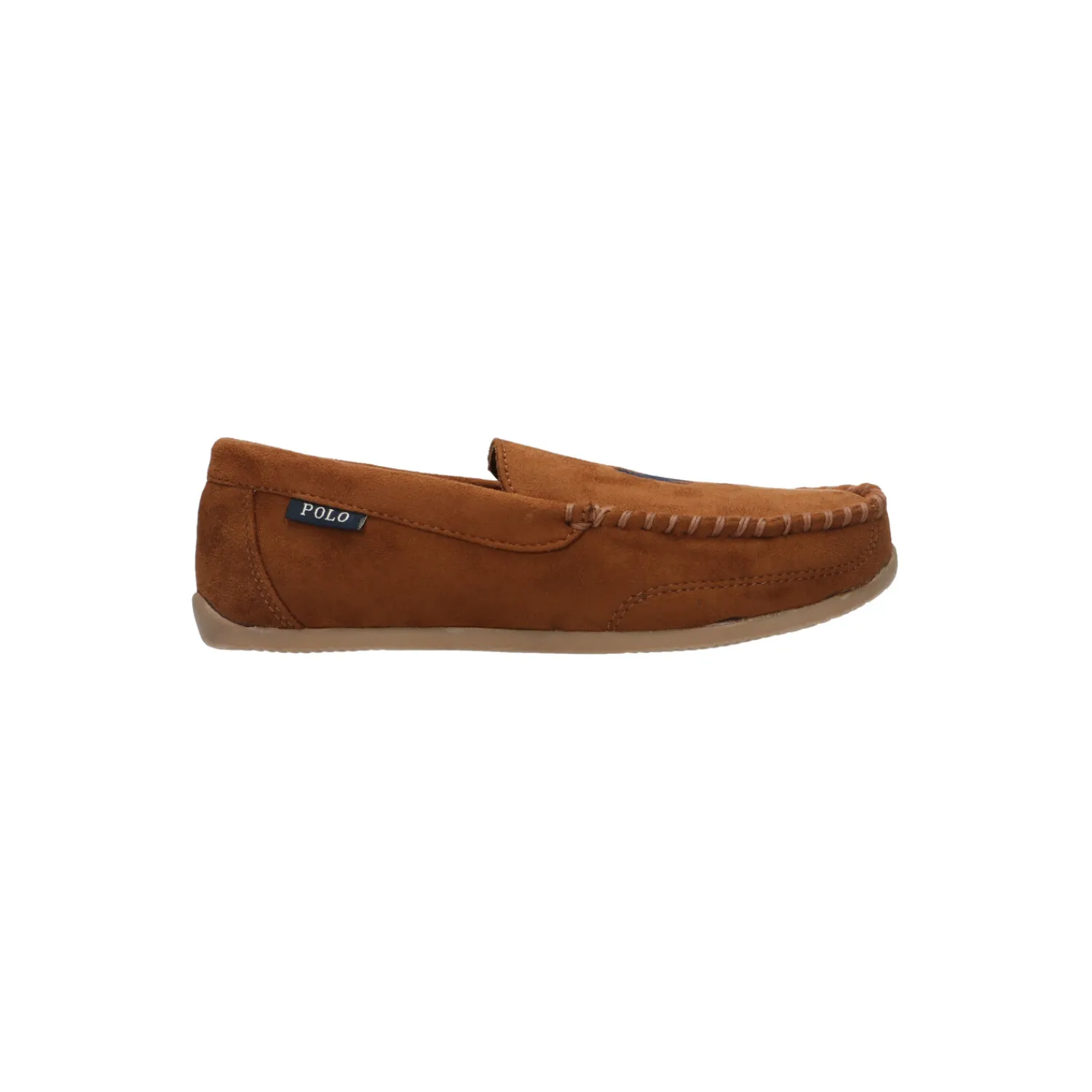 Pantoffels^Super Cracks Home Polo Ralph Lauren Pantoffel Cognac