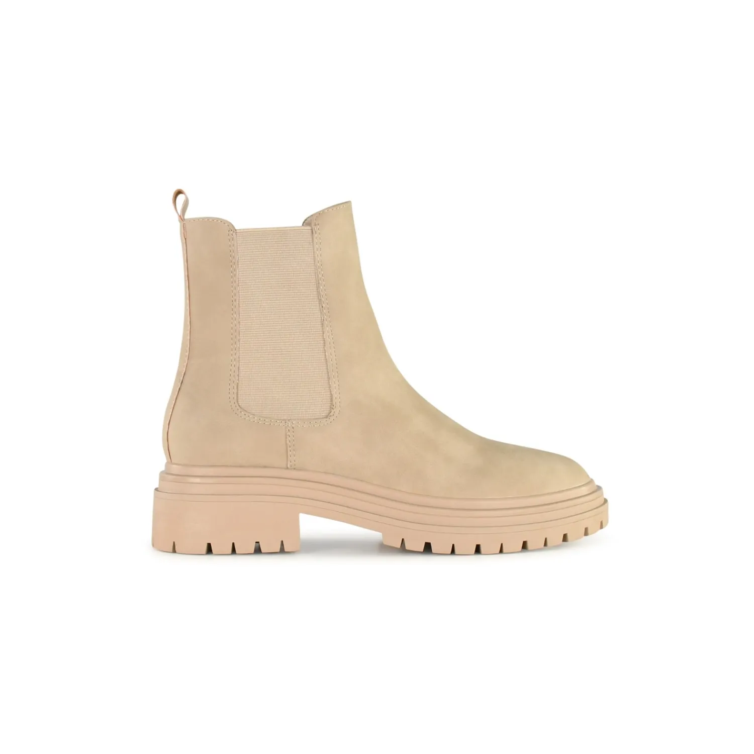 Boots / Enkellaarzen^Posh By Poelman Boots / enkellaars Beige