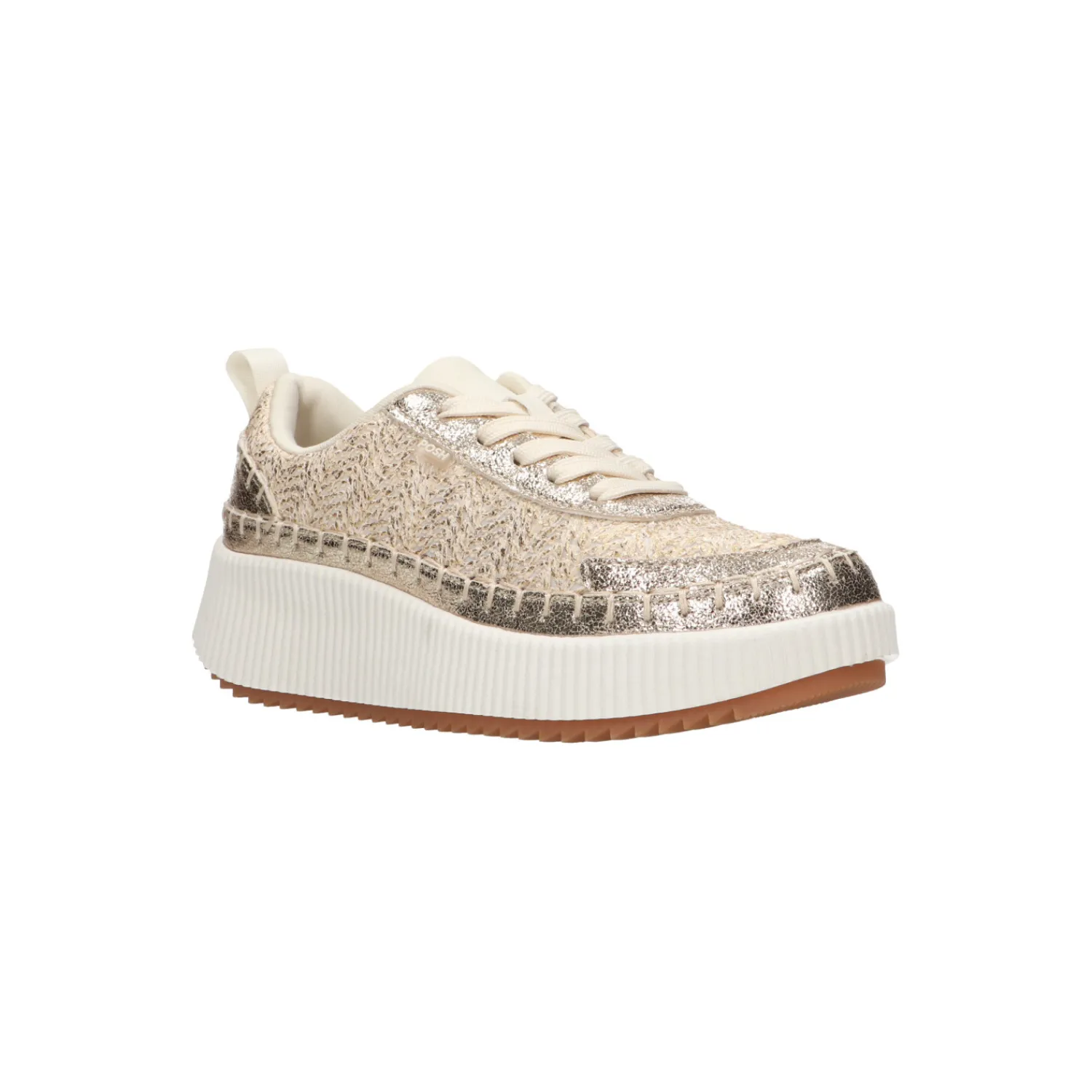 Lage Sneakers^Posh By Poelman Lage sneaker Goud