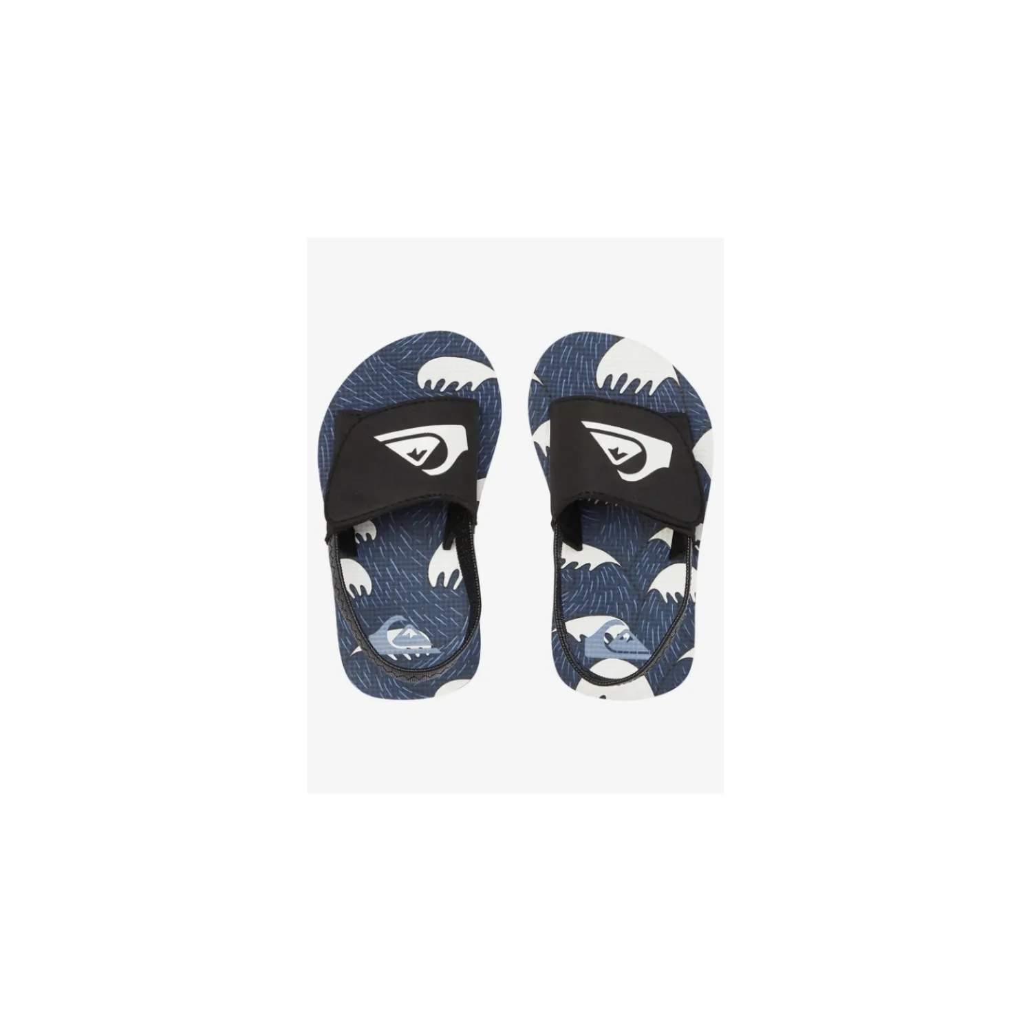 Slippers^Mario Bross Quiksilver Slipper Zwart