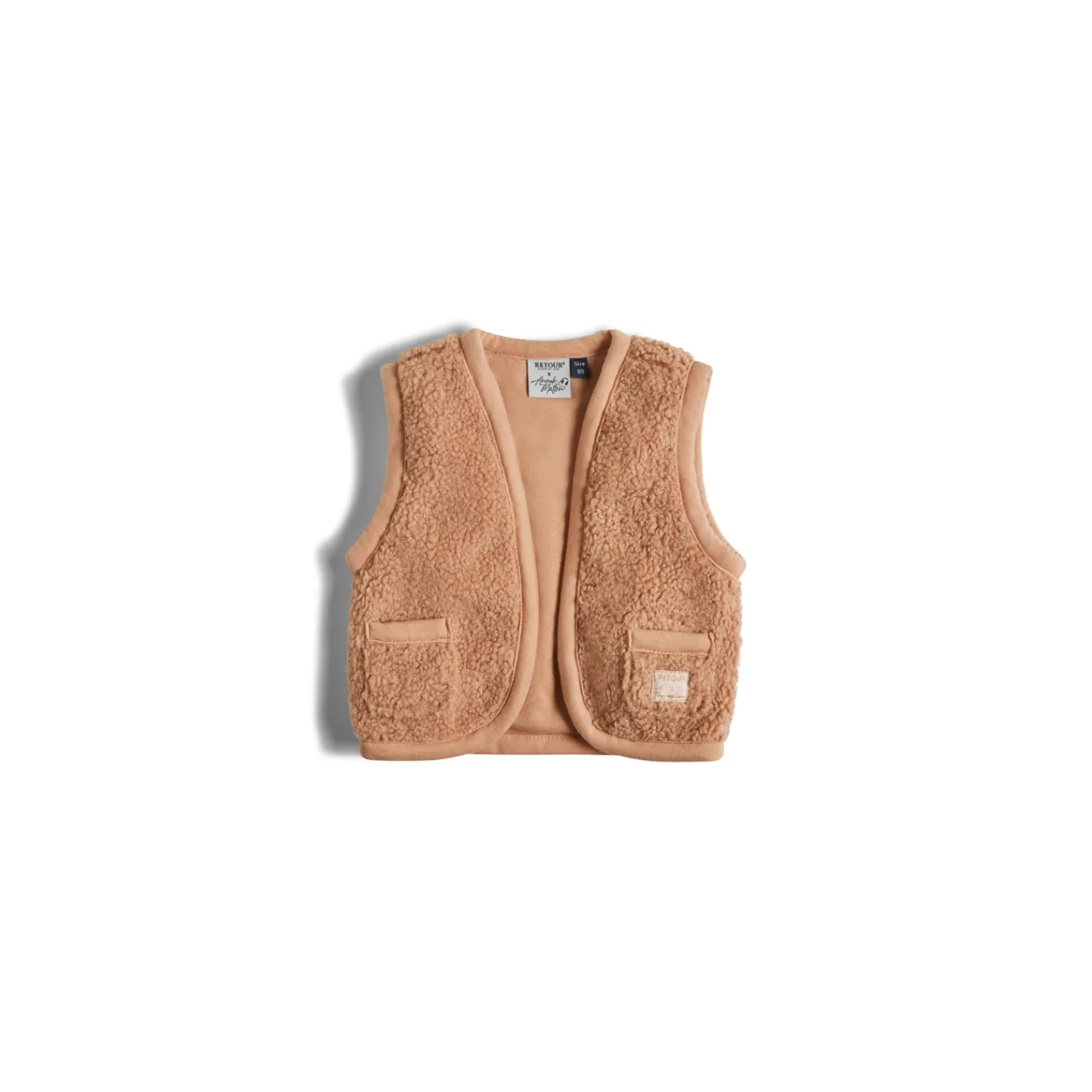 Bodywarmer^Kids Only Retour X Anouk Matton Bodywarmer Beige