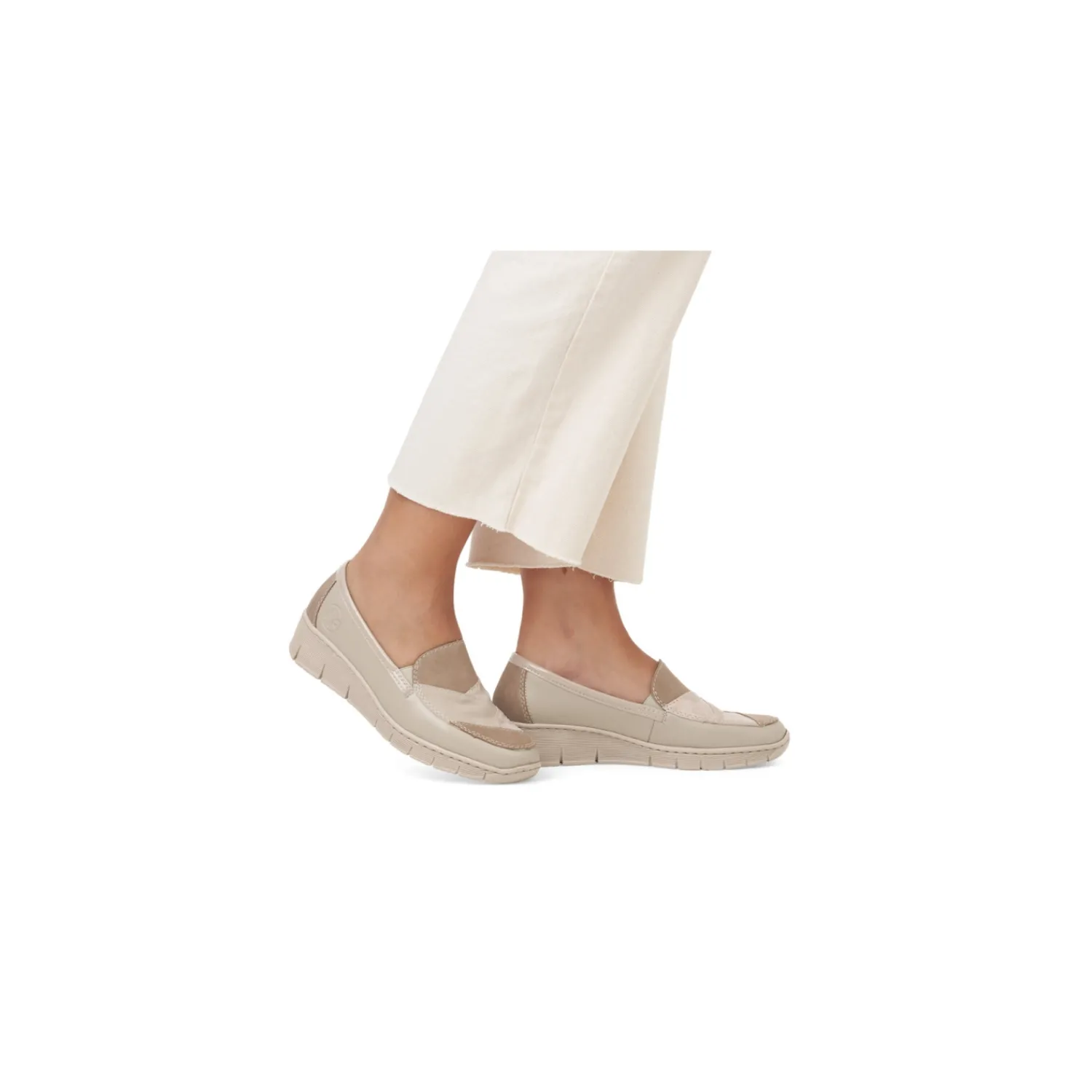 Comfortschoenen | Mocassins^Skechers Rieker Antistress Mocassin Beige