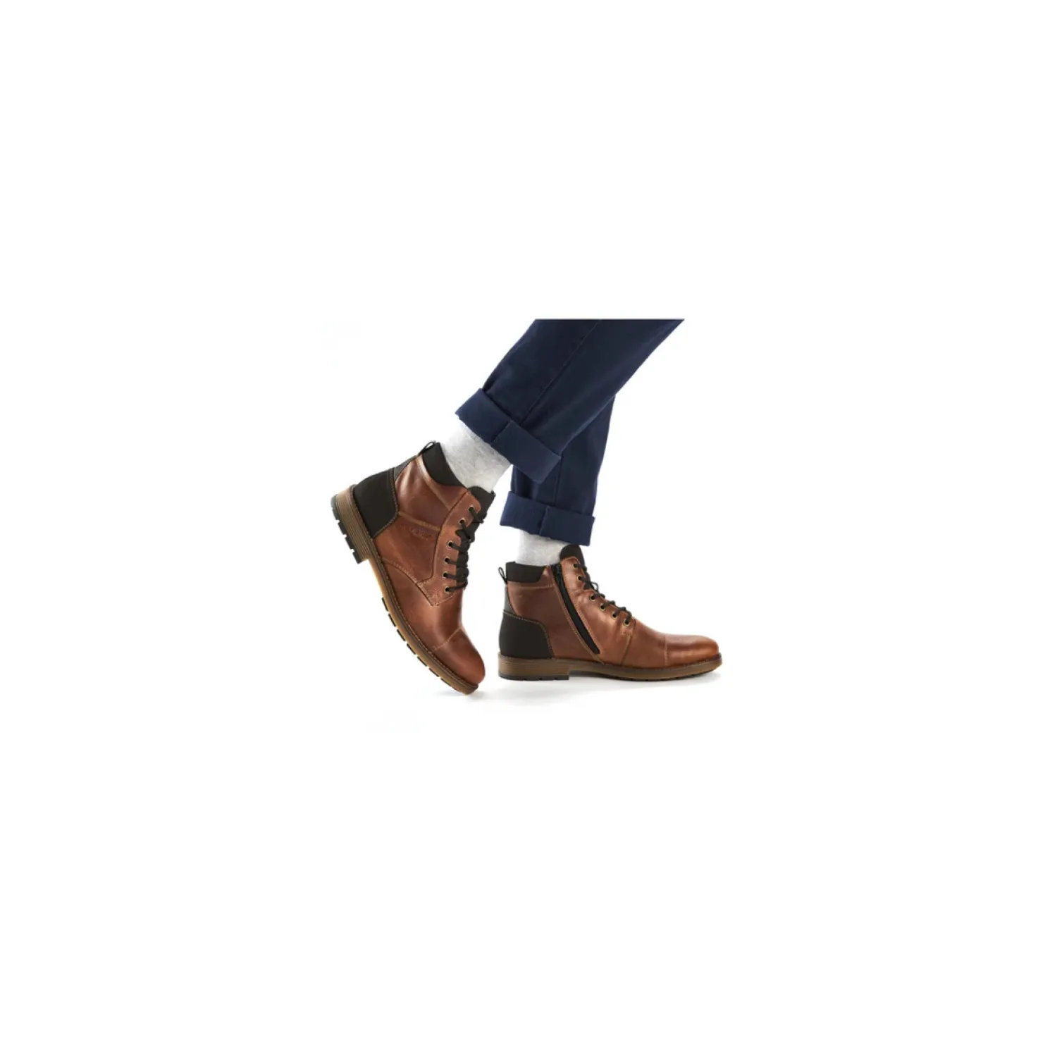 Comfortschoenen | Veterbottines^Skechers Rieker Antistress Veterbottine Cognac