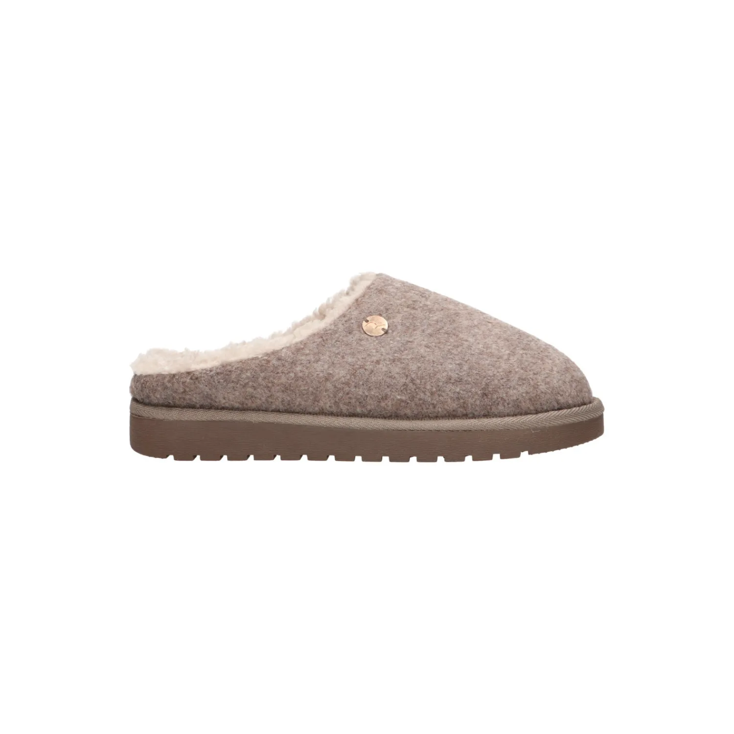 Pantoffels^Romika Pantoffel Taupe