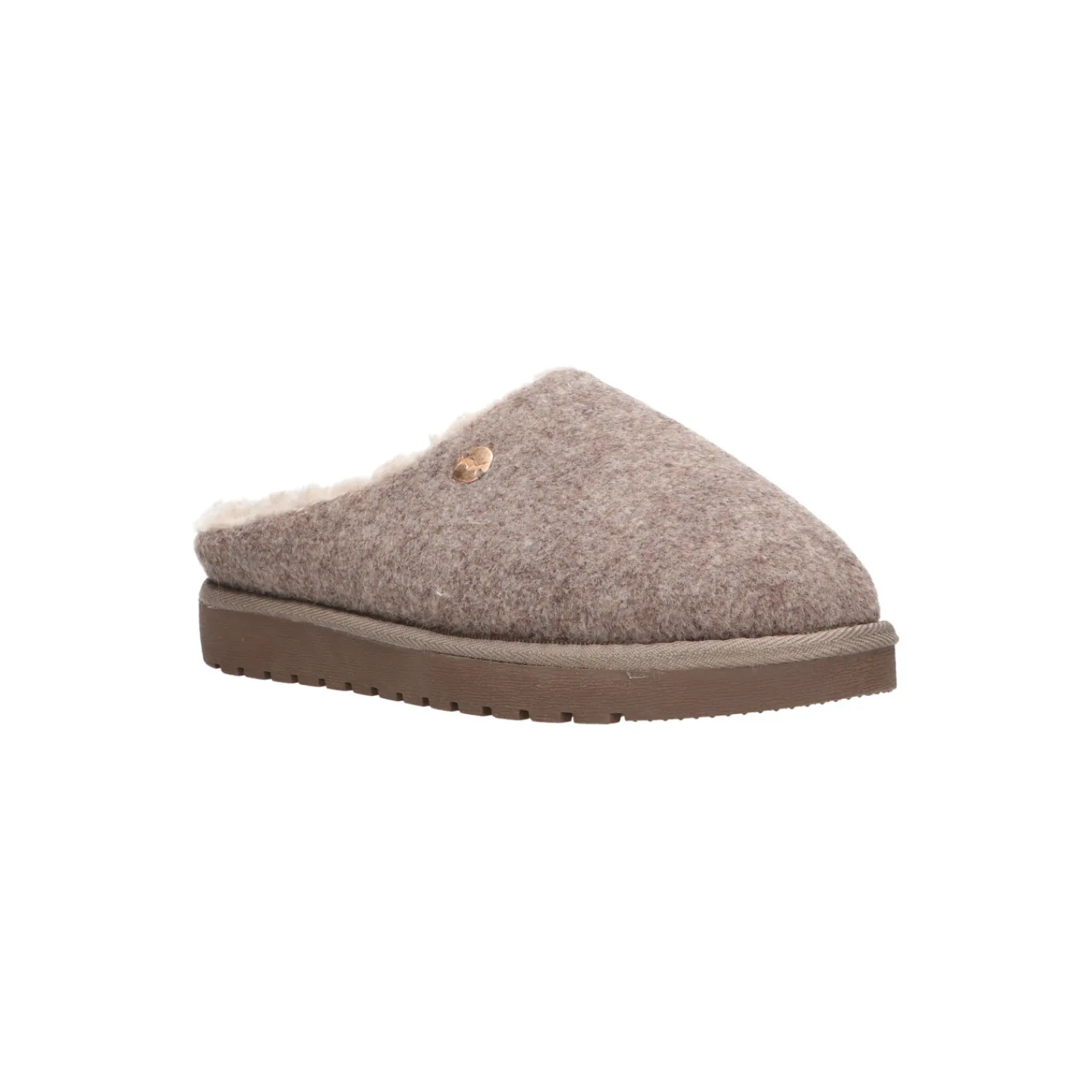 Pantoffels^Romika Pantoffel Taupe