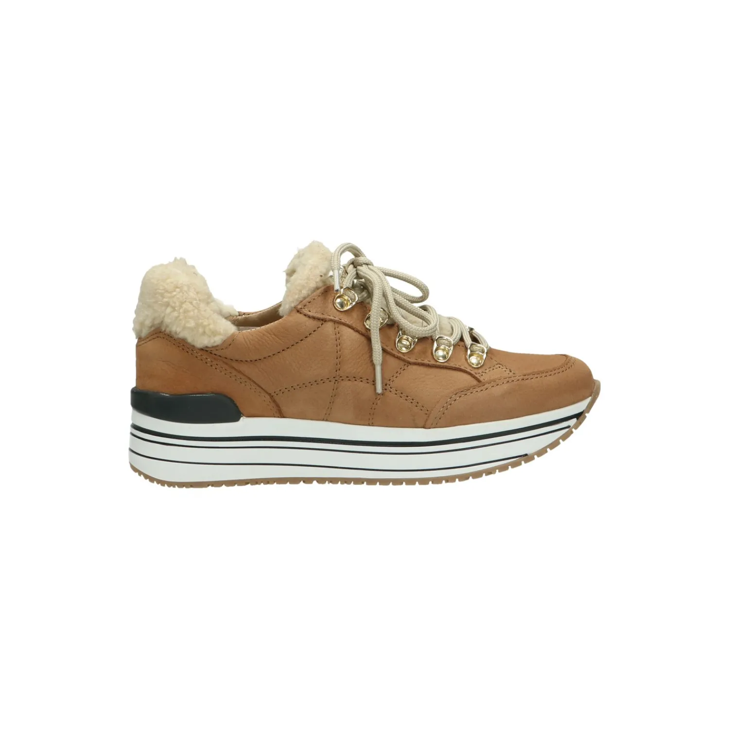 Veterschoenen^Scapa Sports Veterschoen Cognac