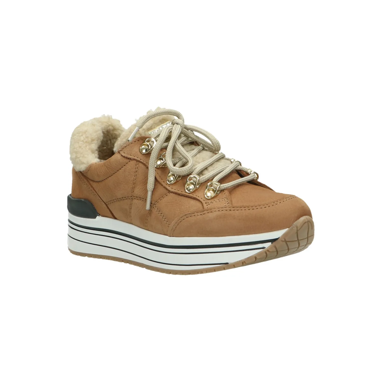 Veterschoenen^Scapa Sports Veterschoen Cognac