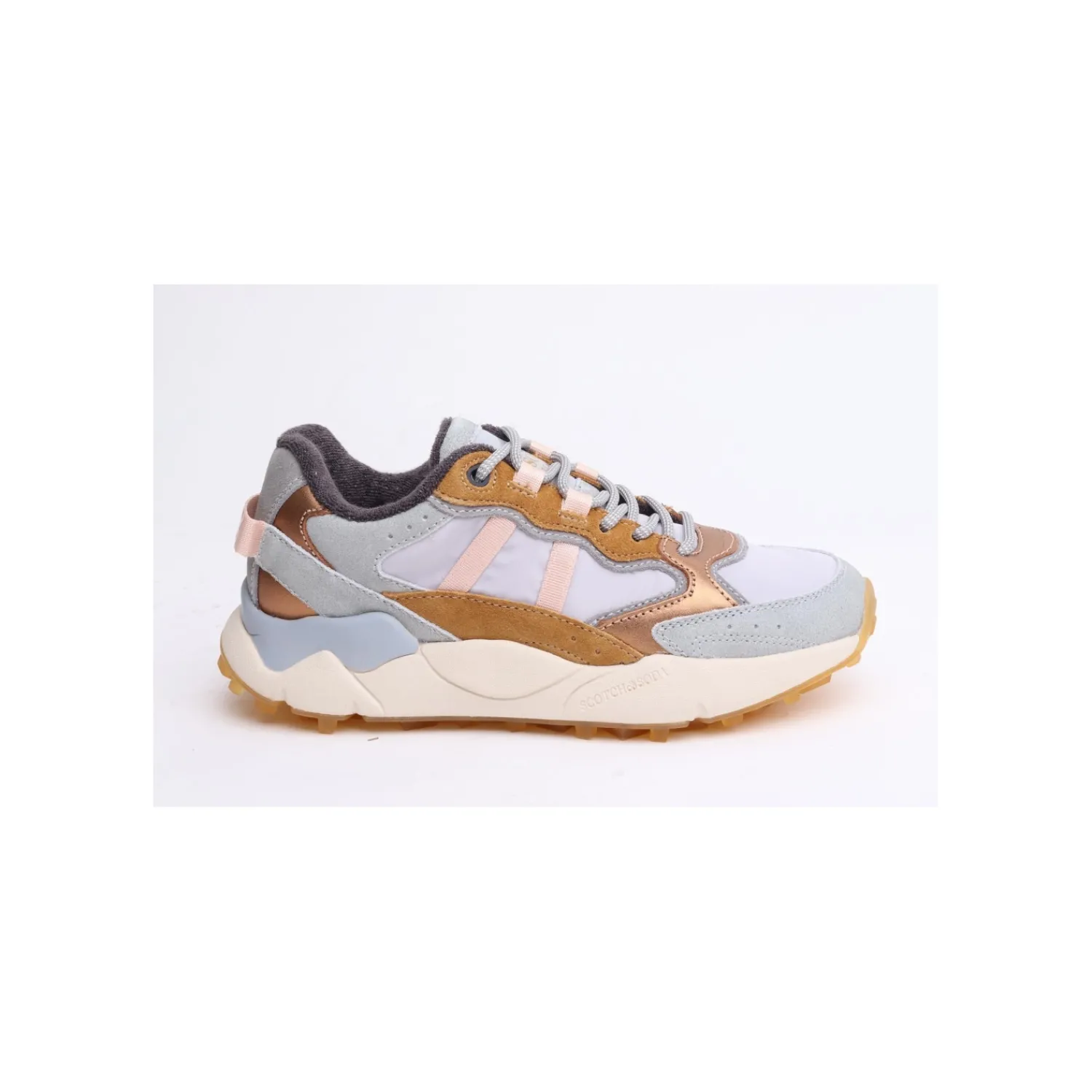 Lage Sneakers^Scotch & Soda Lage sneaker Grijs