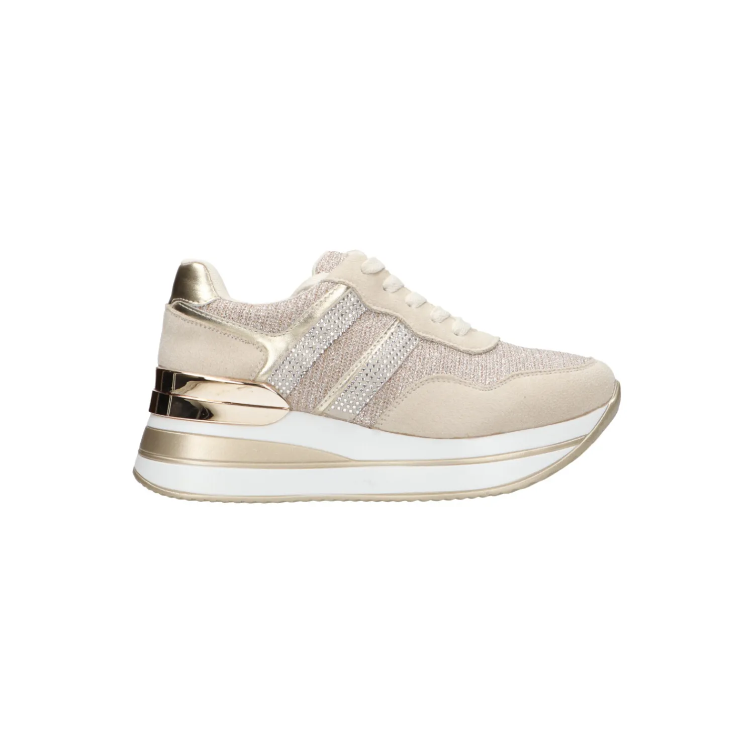 Lage Sneakers^Selected By La.ra Lage sneaker Beige