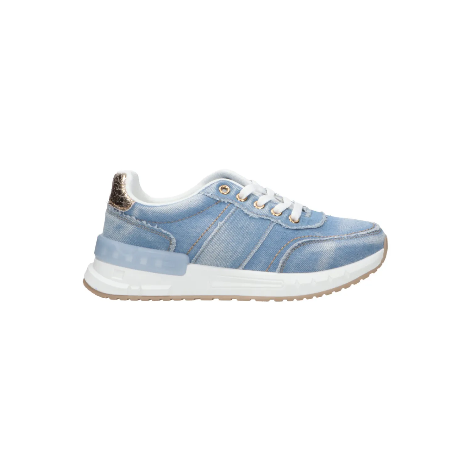 Lage Sneakers^Selected By La.ra Lage sneaker Blauw